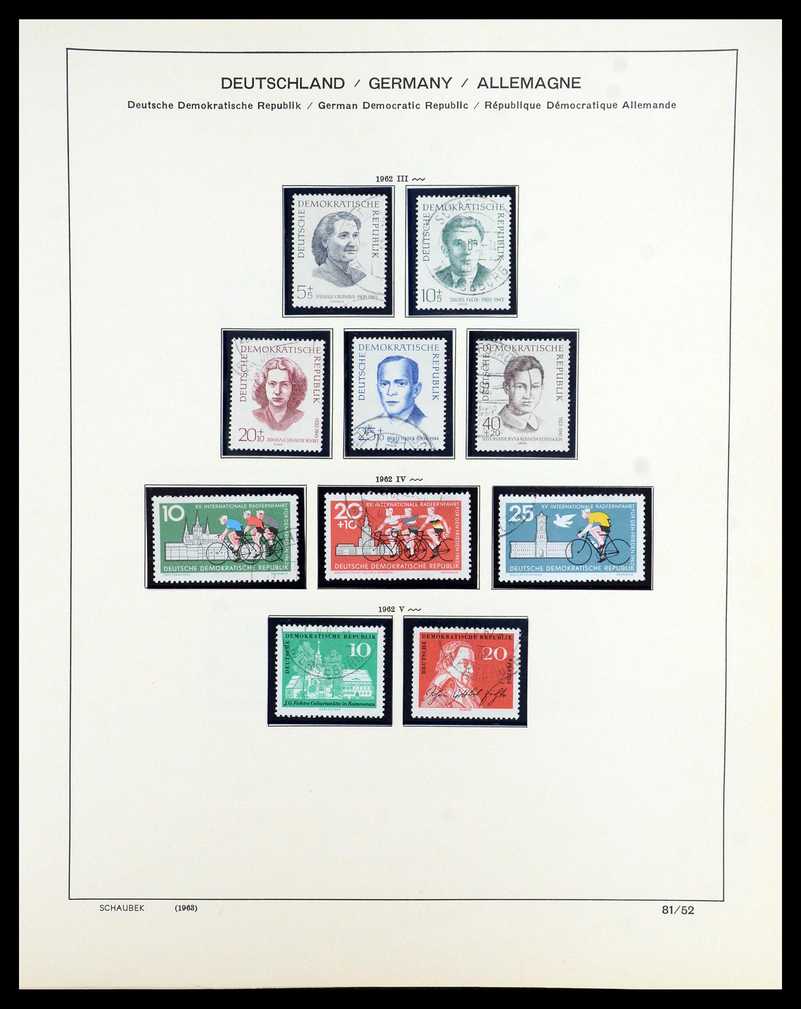 35893 078 - Stamp Collection 35893 Soviet Zone and GDR 1945-1990.