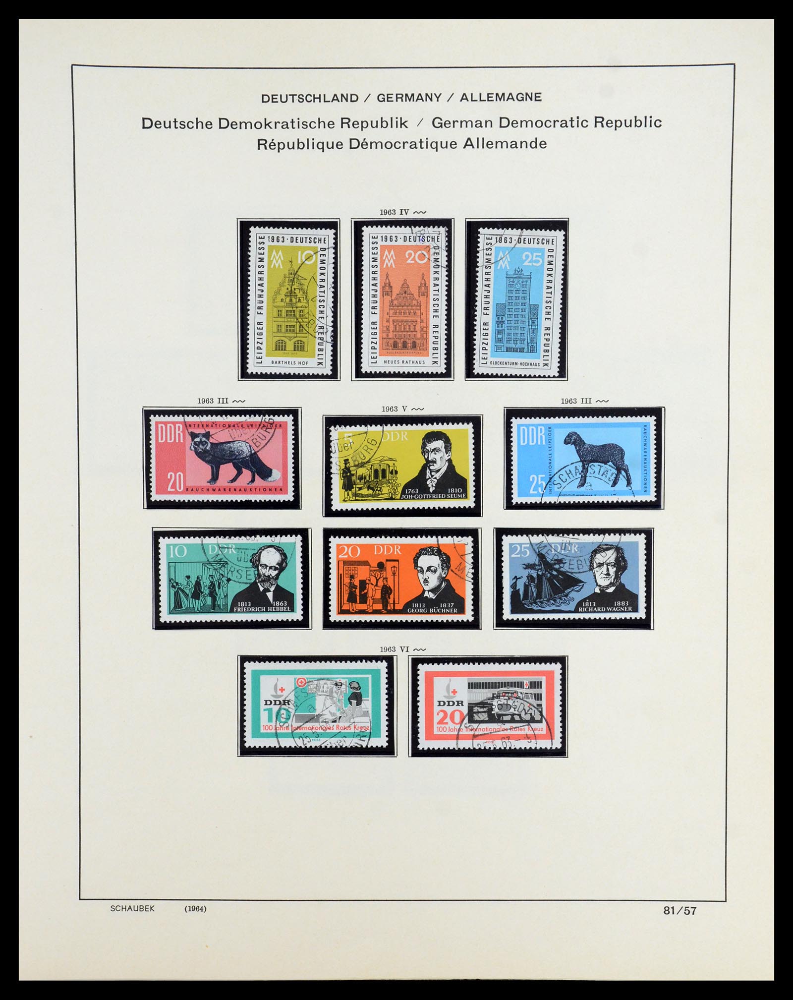35893 087 - Postzegelverzameling 35893 Sovjet Zone en DDR 1945-1990.