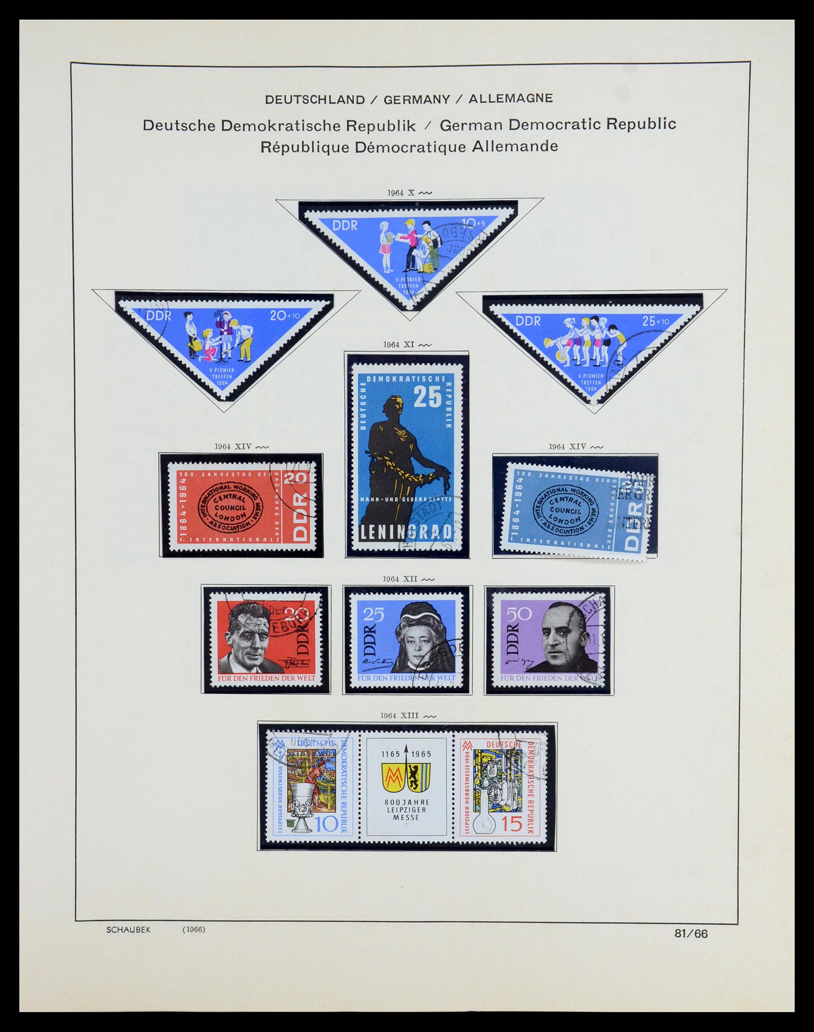 35893 098 - Postzegelverzameling 35893 Sovjet Zone en DDR 1945-1990.