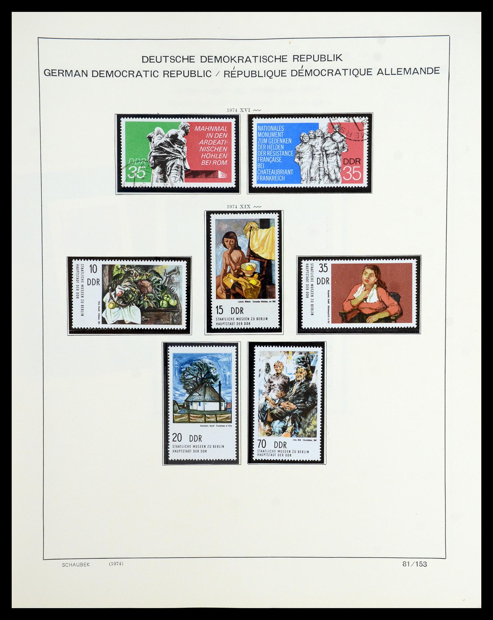 35893 214 - Postzegelverzameling 35893 Sovjet Zone en DDR 1945-1990.