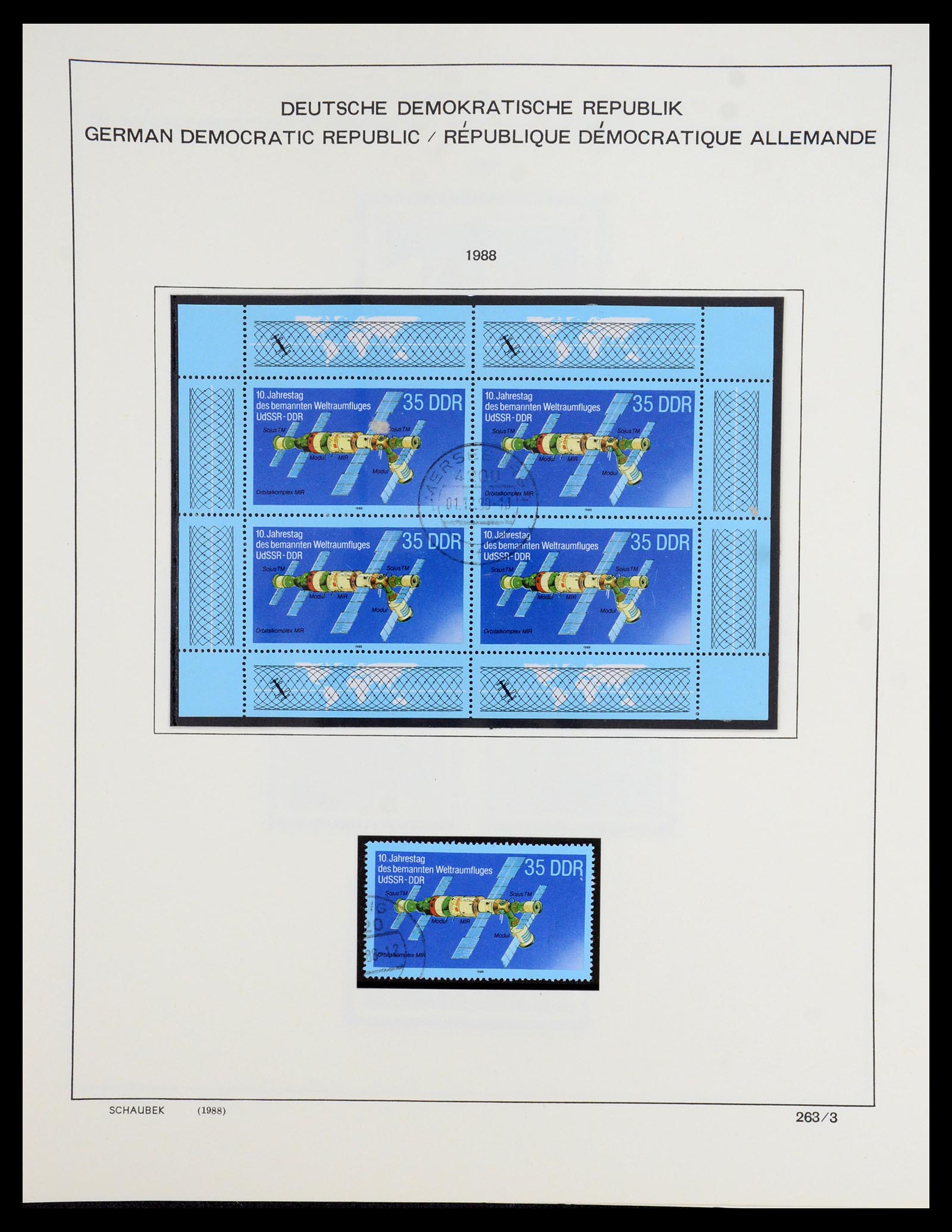 35893 380 - Stamp Collection 35893 Soviet Zone and GDR 1945-1990.