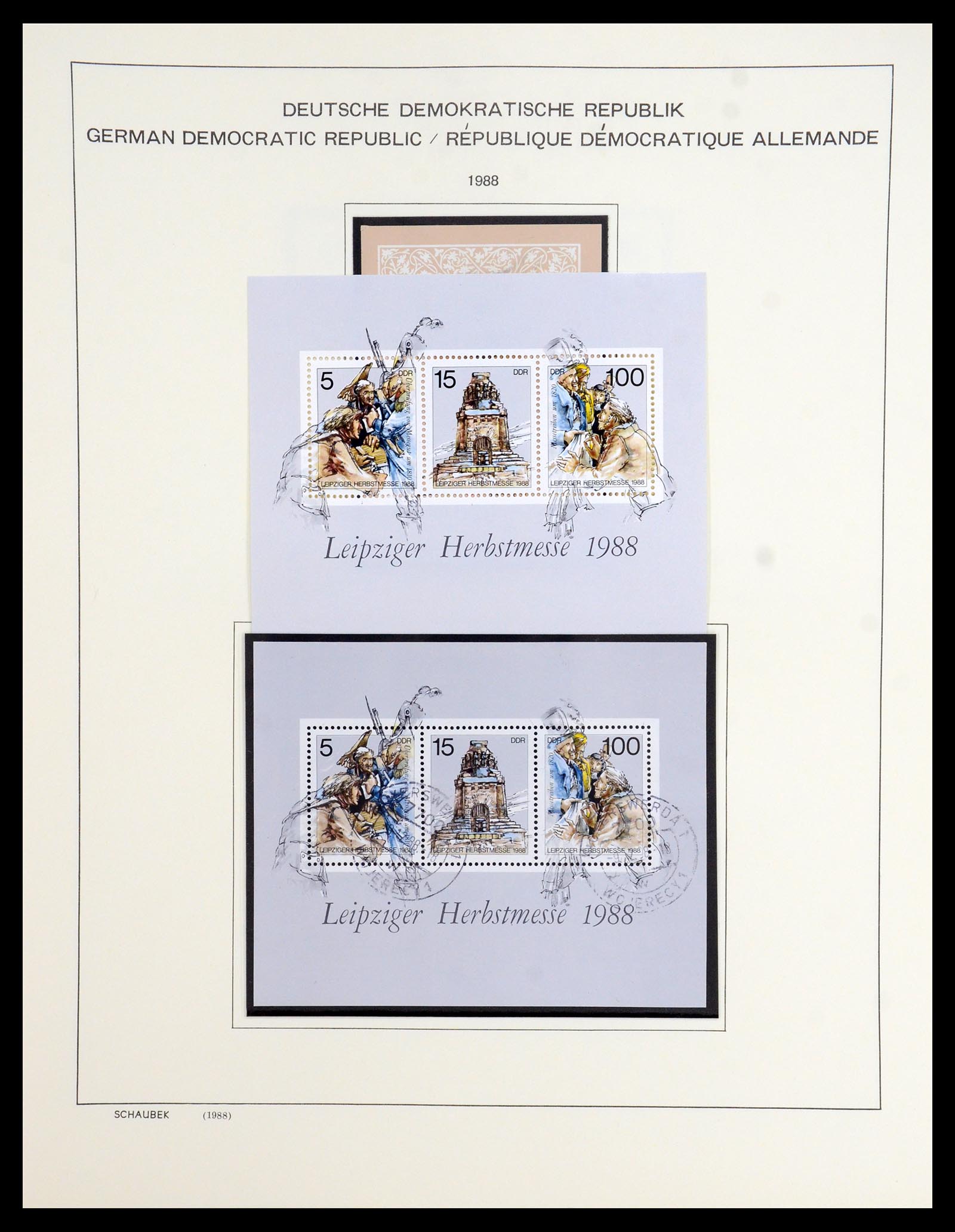 35893 385 - Postzegelverzameling 35893 Sovjet Zone en DDR 1945-1990.
