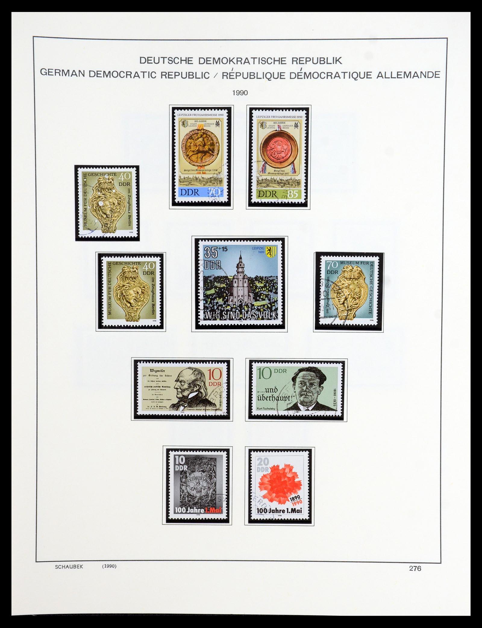 35893 401 - Postzegelverzameling 35893 Sovjet Zone en DDR 1945-1990.