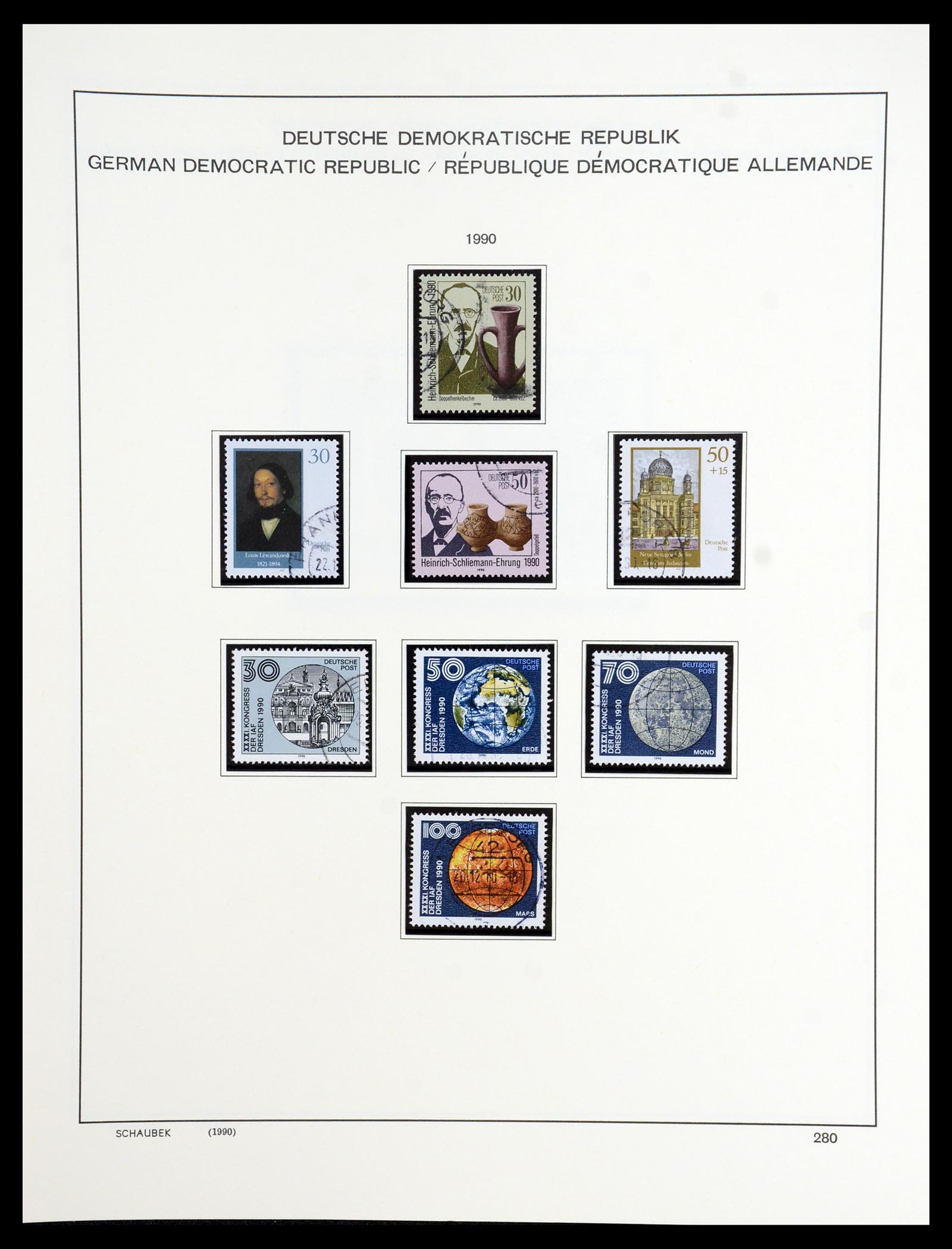 35893 406 - Postzegelverzameling 35893 Sovjet Zone en DDR 1945-1990.