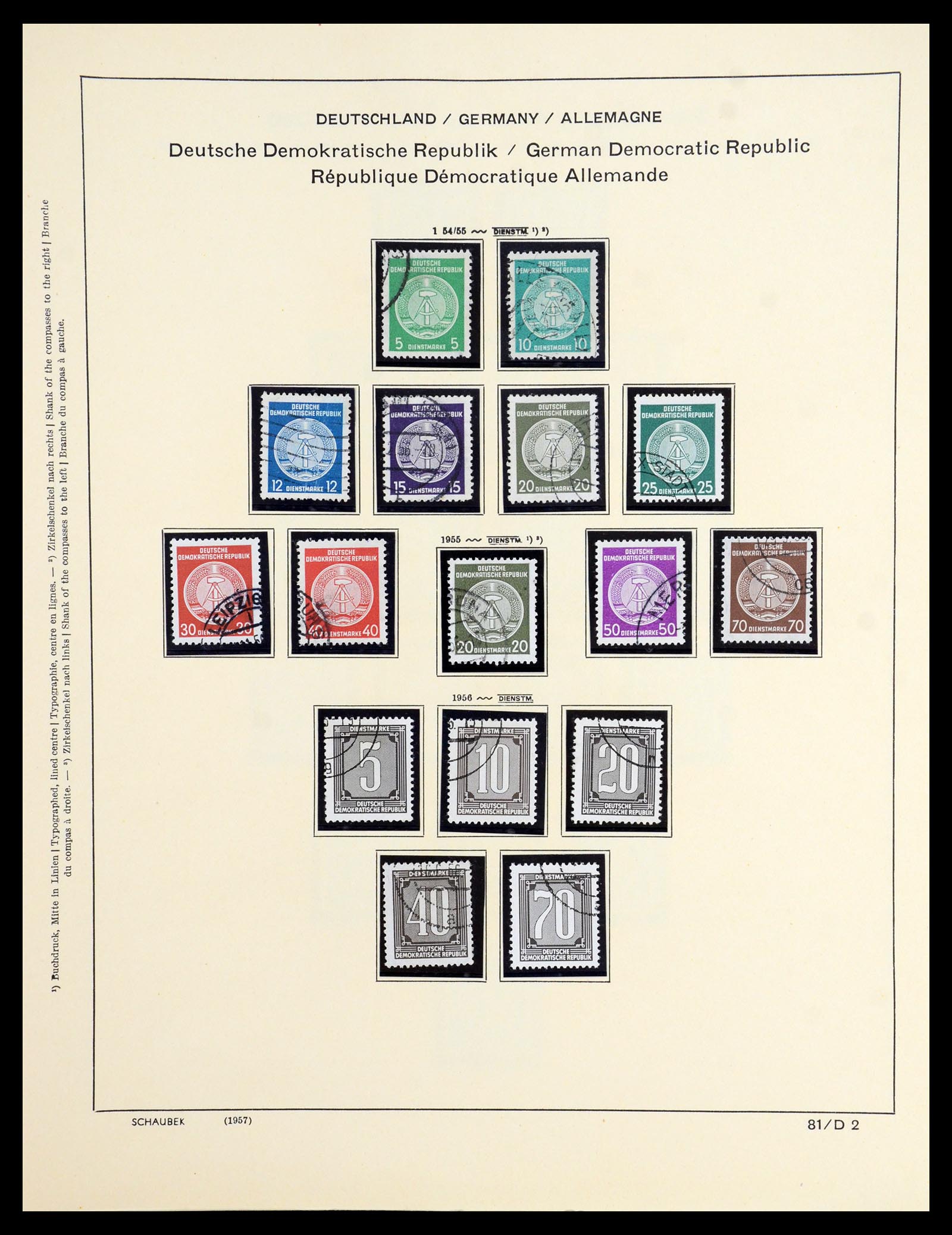 35893 409 - Postzegelverzameling 35893 Sovjet Zone en DDR 1945-1990.