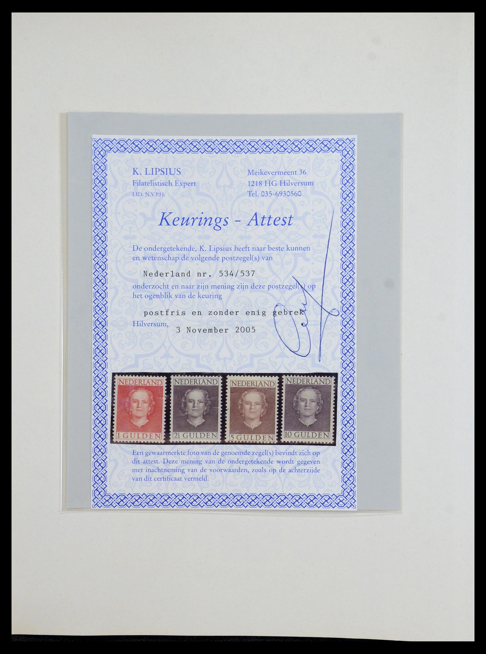 35894 003 - Postzegelverzameling 35894 Nederland 1947-1986.