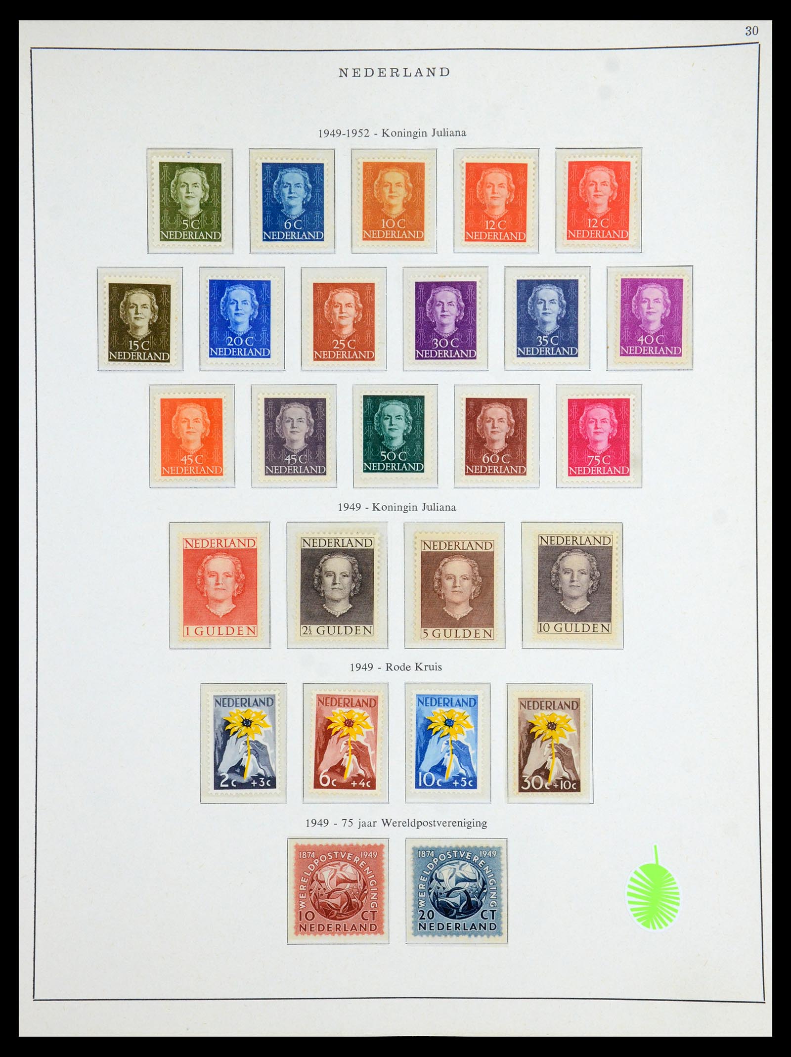 35894 004 - Postzegelverzameling 35894 Nederland 1947-1986.