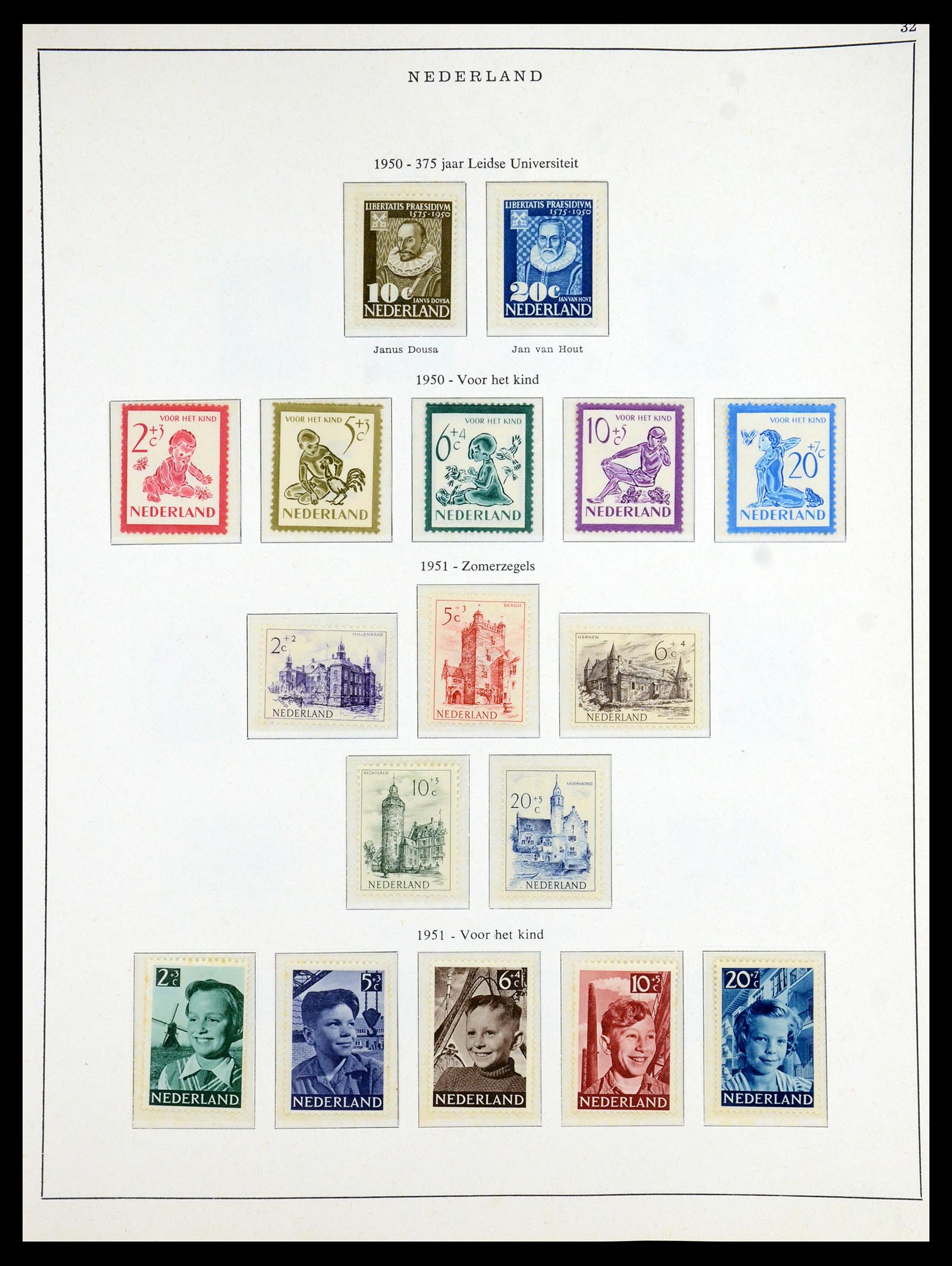 35894 006 - Postzegelverzameling 35894 Nederland 1947-1986.