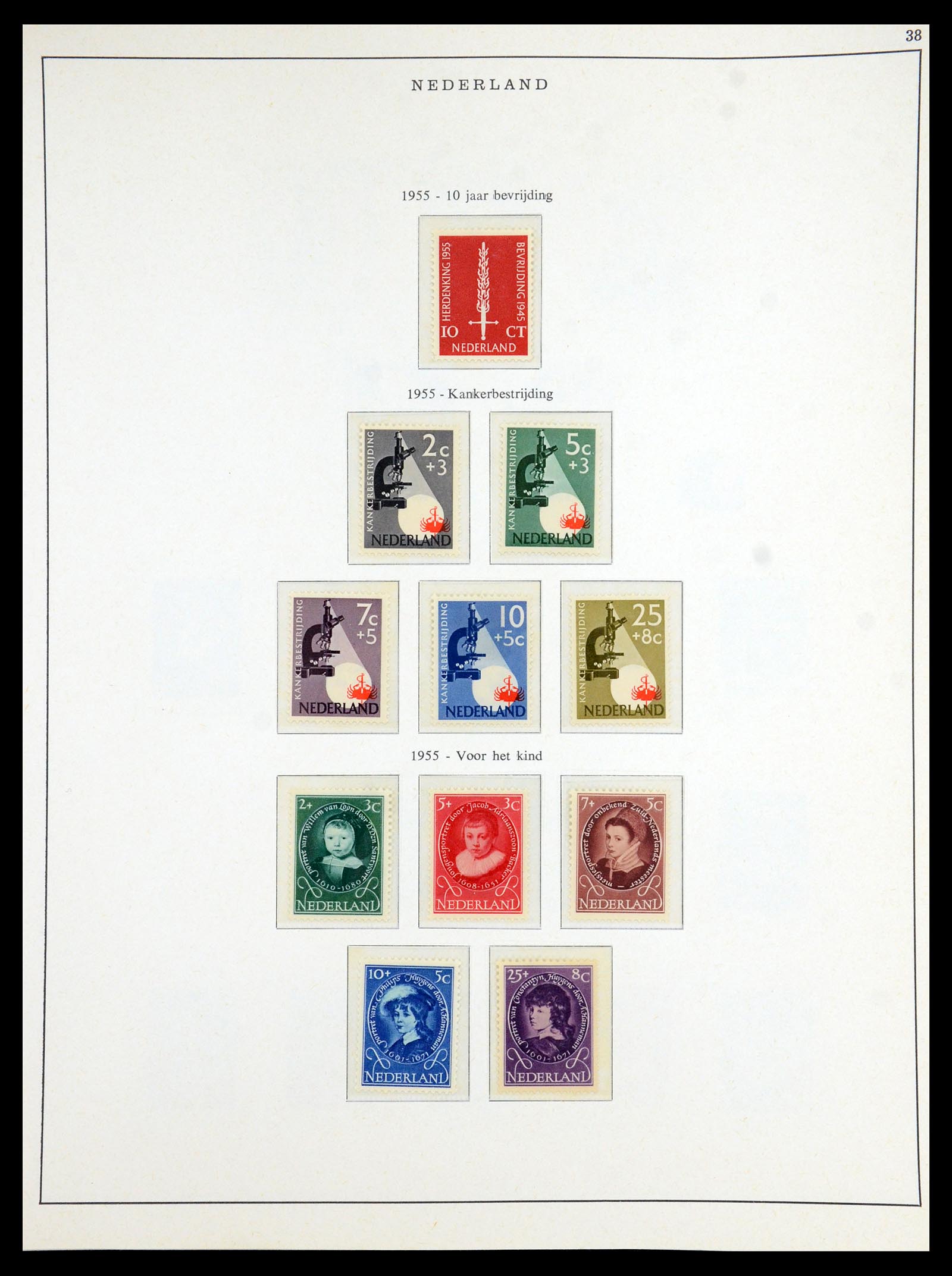 35894 012 - Postzegelverzameling 35894 Nederland 1947-1986.