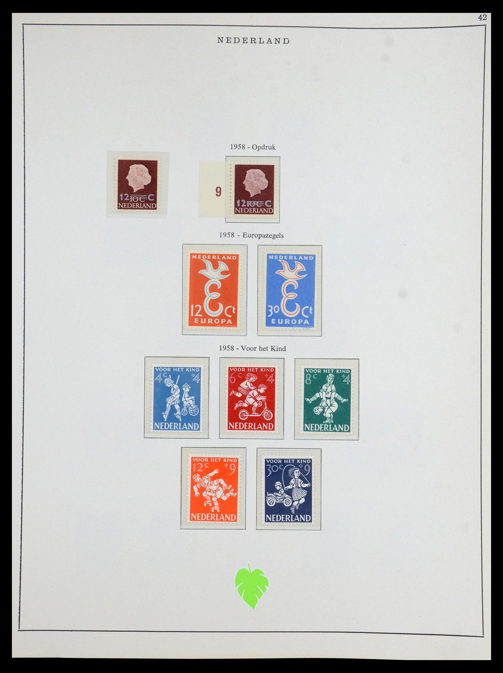 35894 016 - Postzegelverzameling 35894 Nederland 1947-1986.