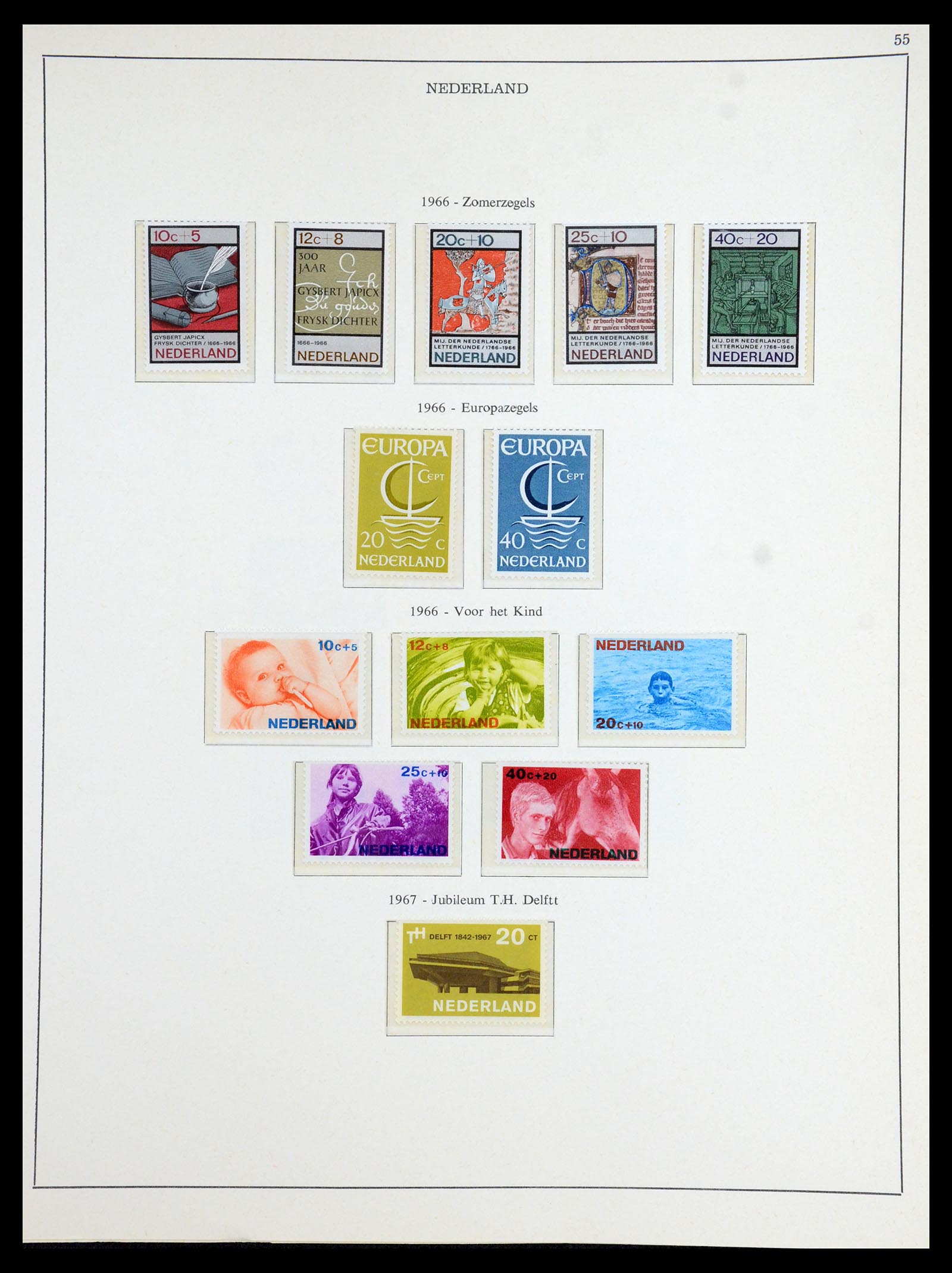 35894 029 - Postzegelverzameling 35894 Nederland 1947-1986.