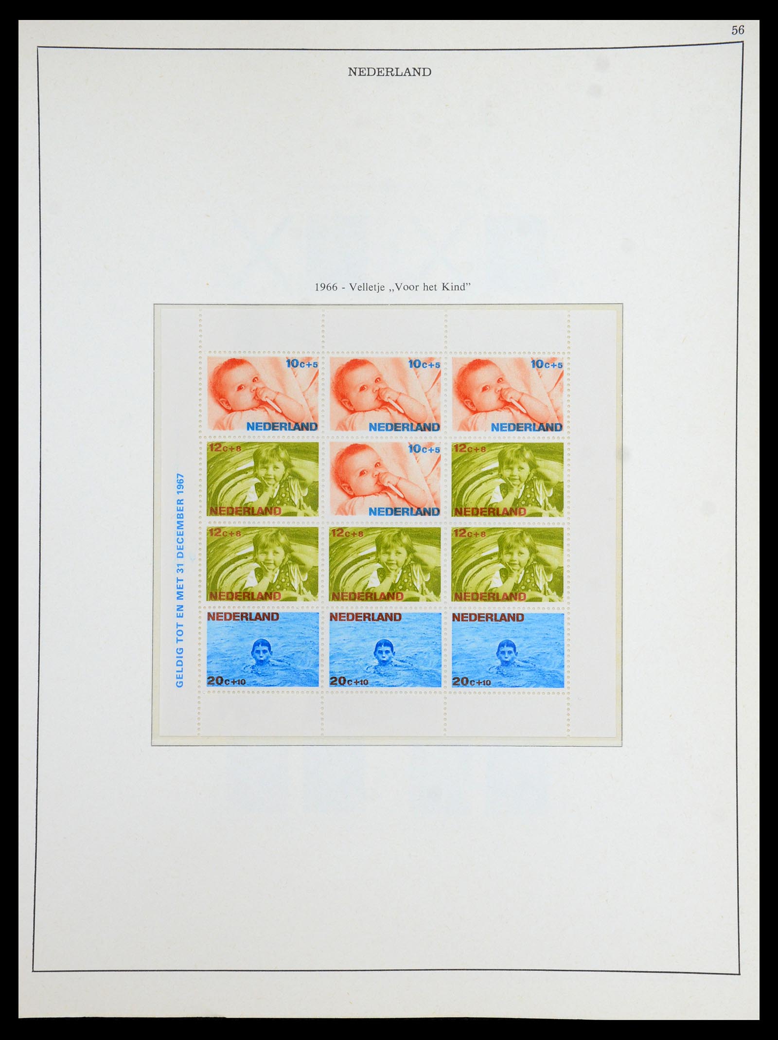 35894 030 - Postzegelverzameling 35894 Nederland 1947-1986.