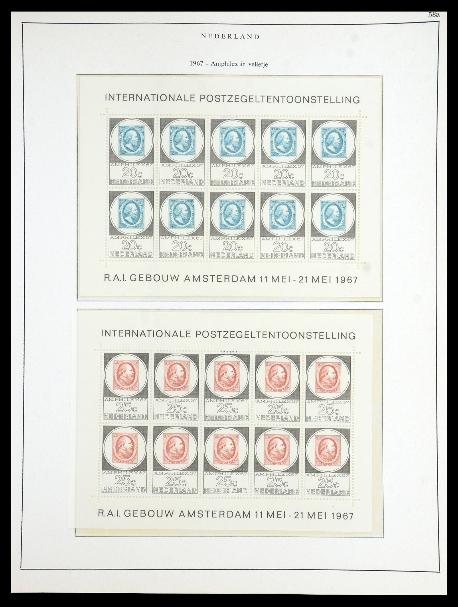 35894 034 - Postzegelverzameling 35894 Nederland 1947-1986.