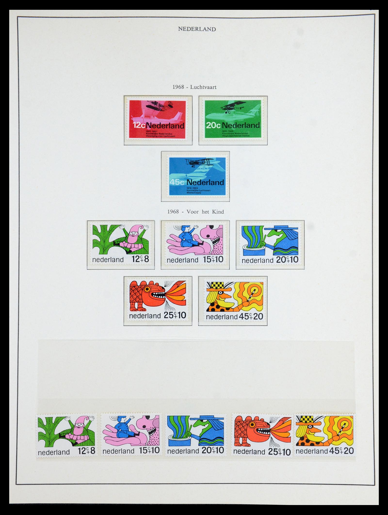 35894 037 - Postzegelverzameling 35894 Nederland 1947-1986.