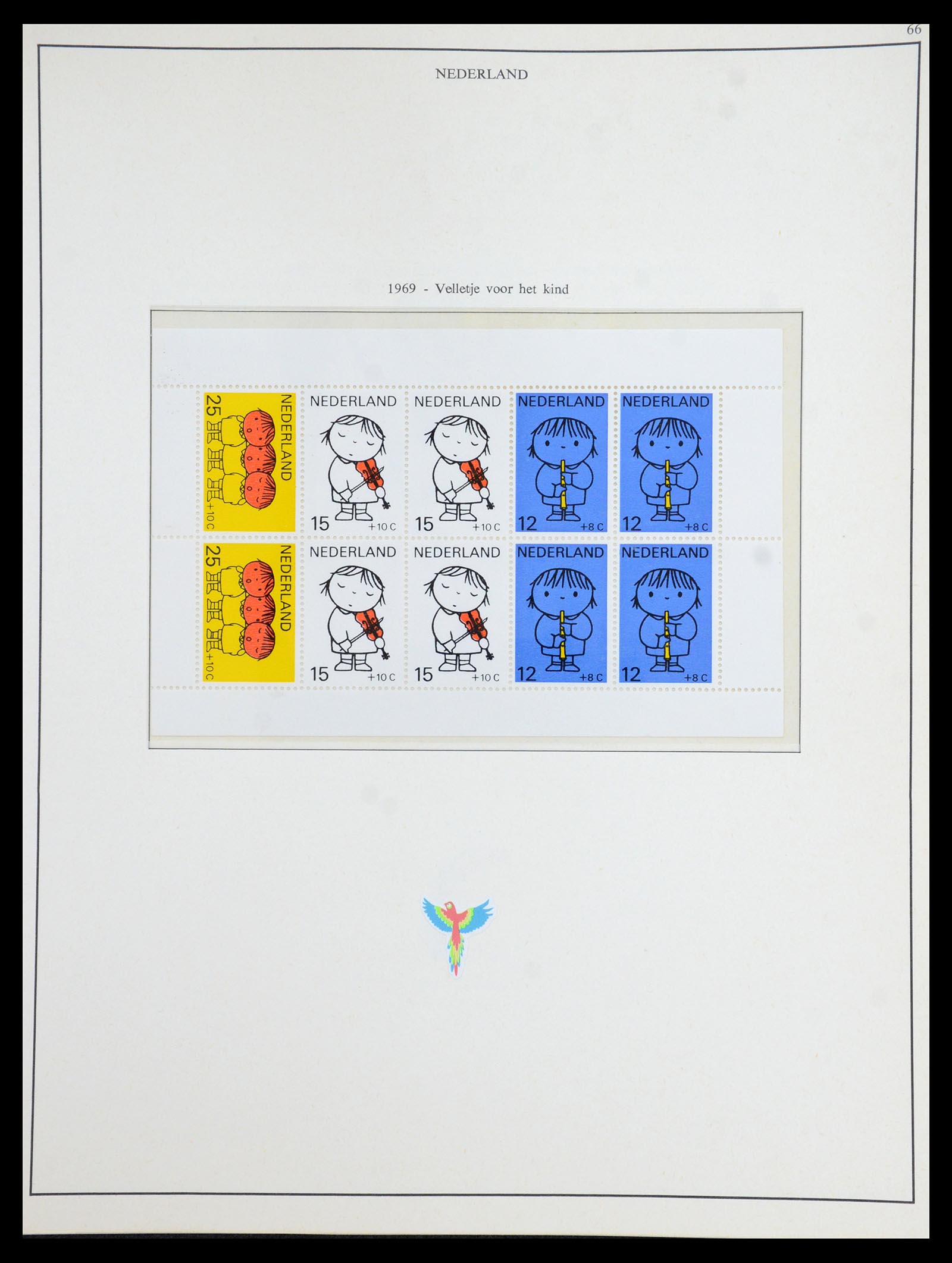 35894 043 - Postzegelverzameling 35894 Nederland 1947-1986.