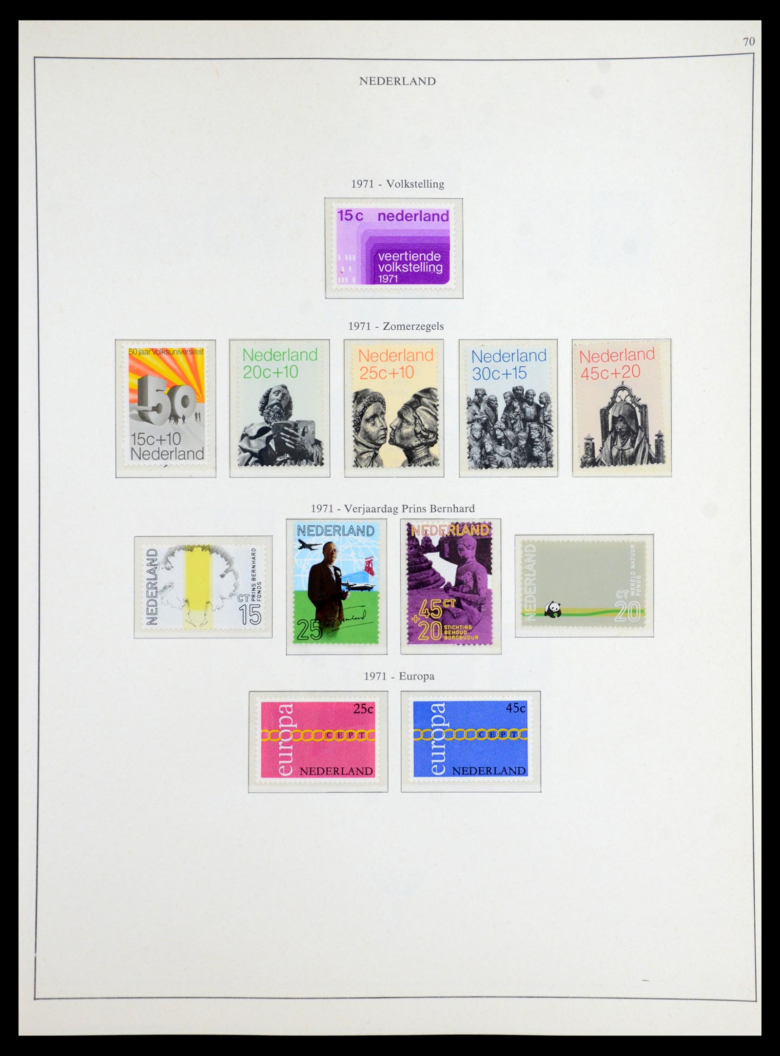 35894 048 - Postzegelverzameling 35894 Nederland 1947-1986.
