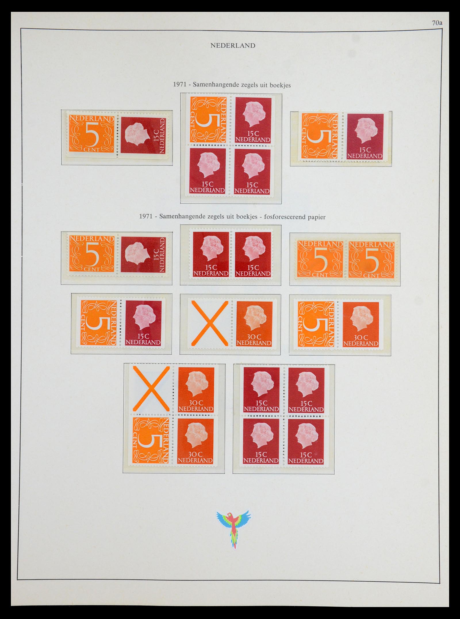 35894 049 - Postzegelverzameling 35894 Nederland 1947-1986.