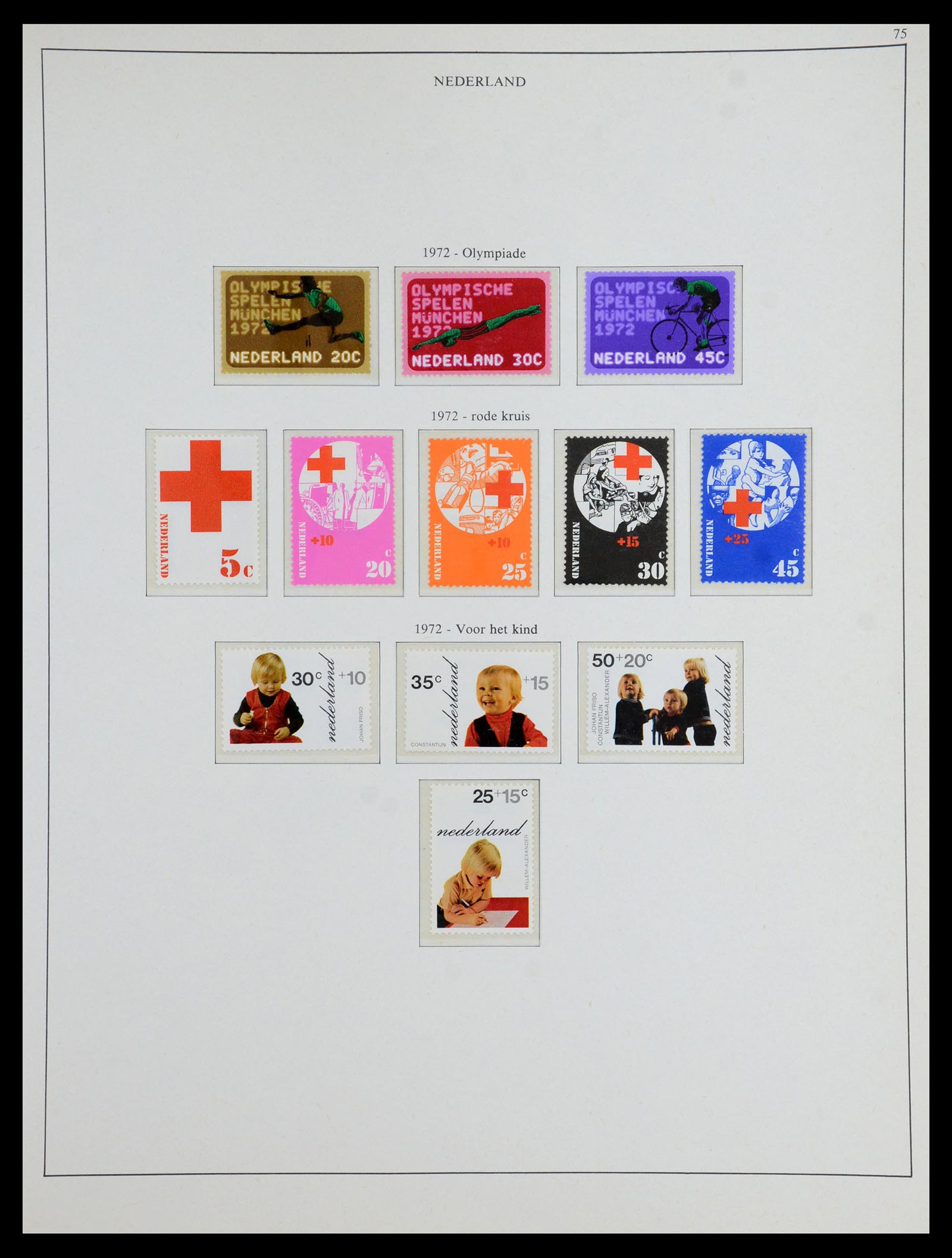 35894 056 - Postzegelverzameling 35894 Nederland 1947-1986.