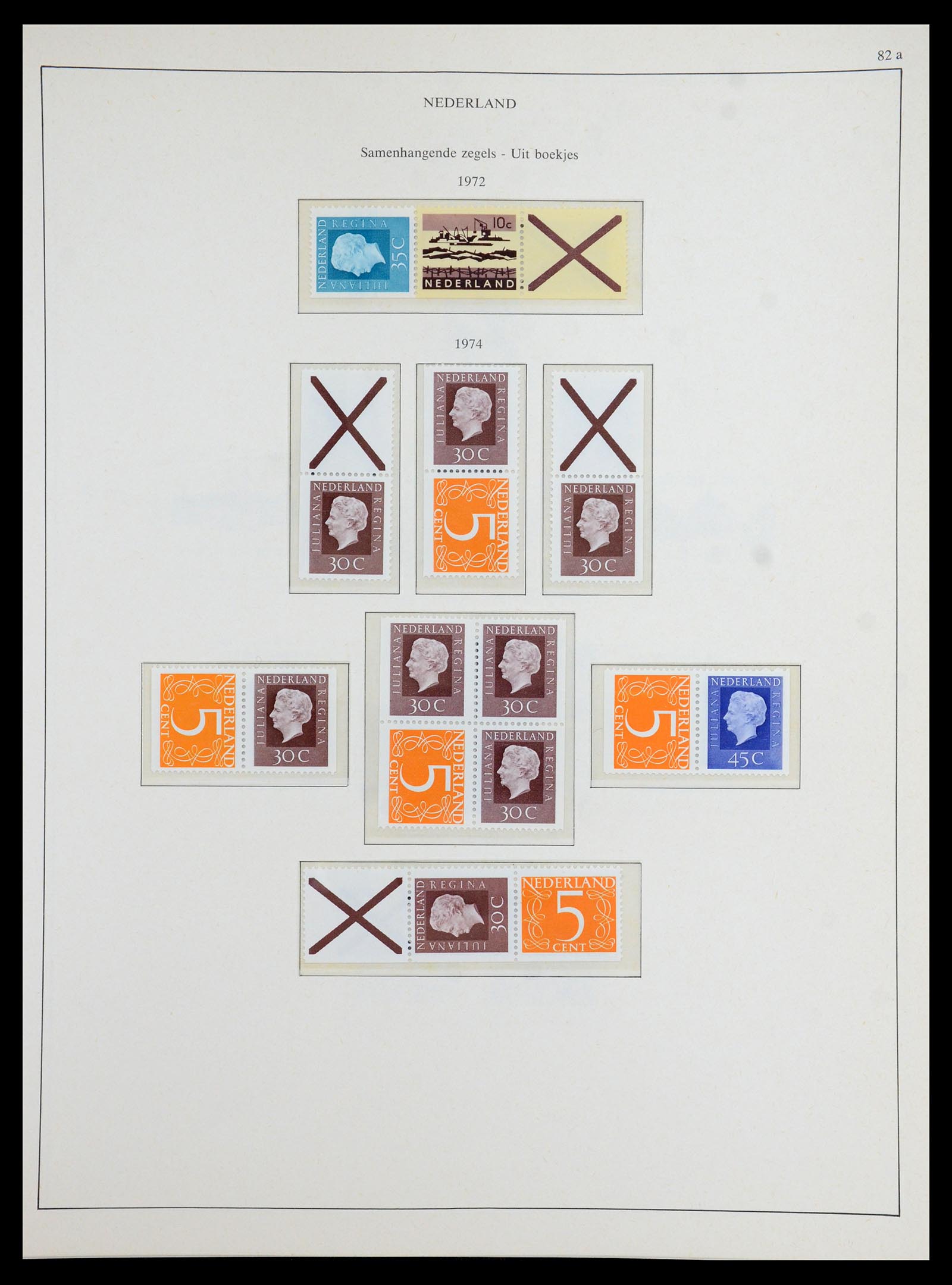 35894 065 - Postzegelverzameling 35894 Nederland 1947-1986.