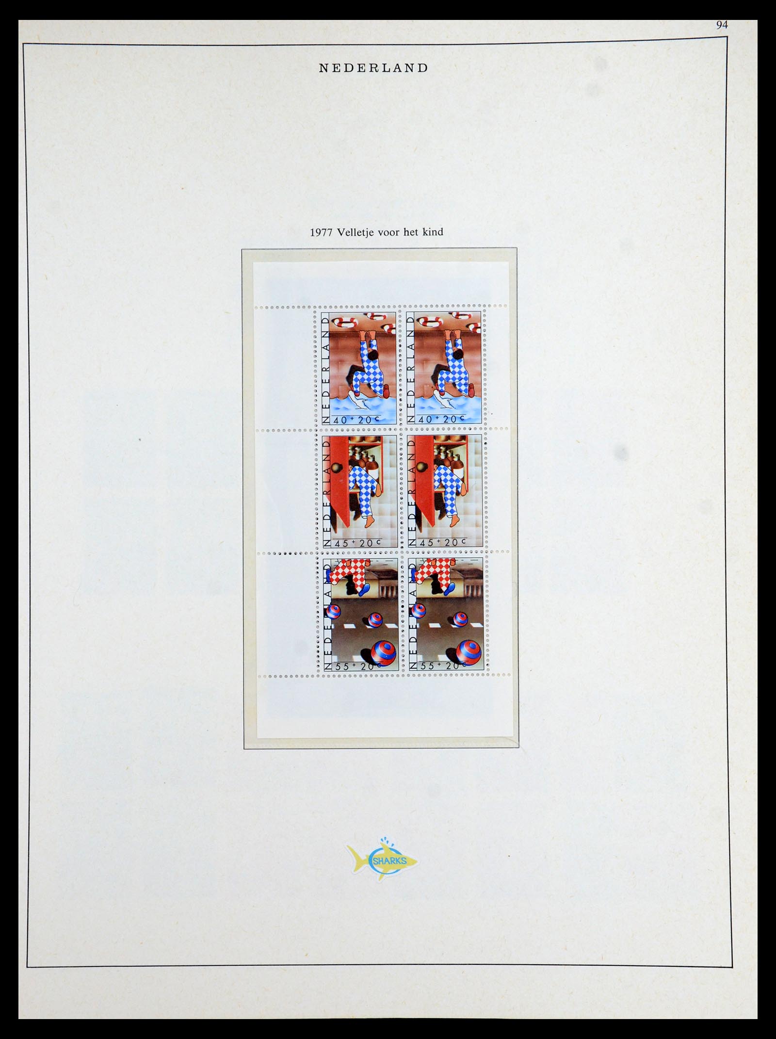 35894 079 - Postzegelverzameling 35894 Nederland 1947-1986.