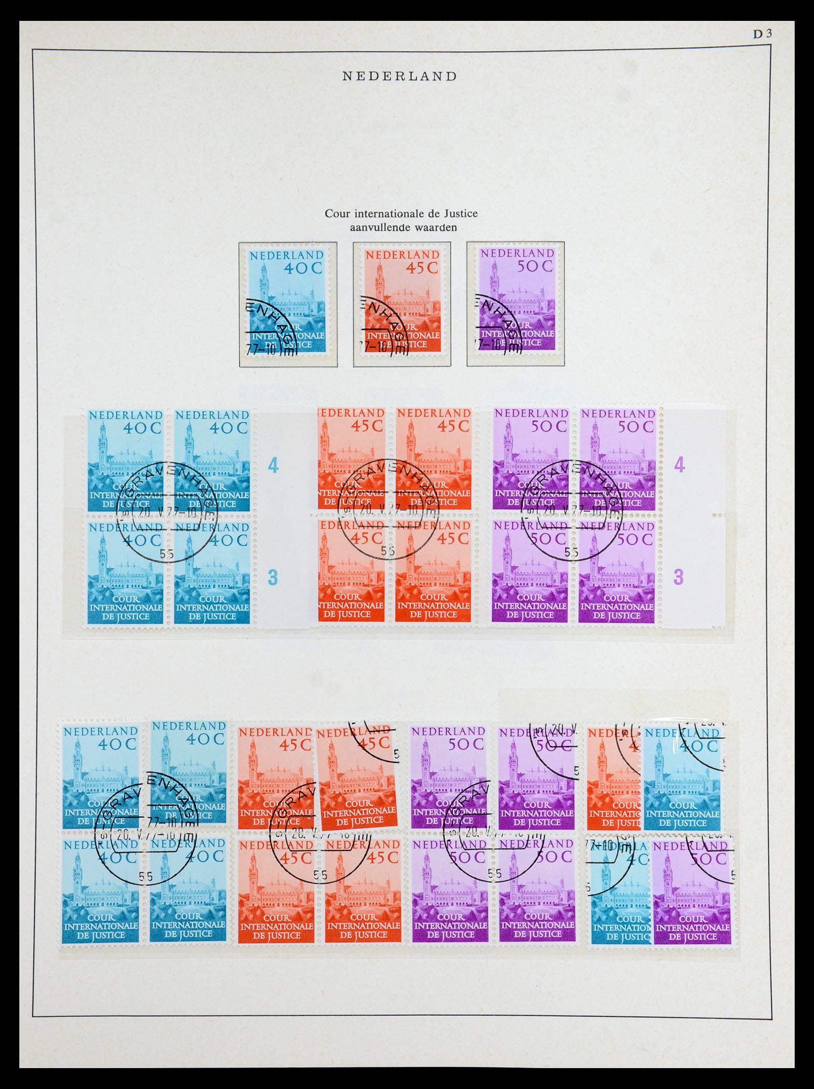 35894 080 - Postzegelverzameling 35894 Nederland 1947-1986.