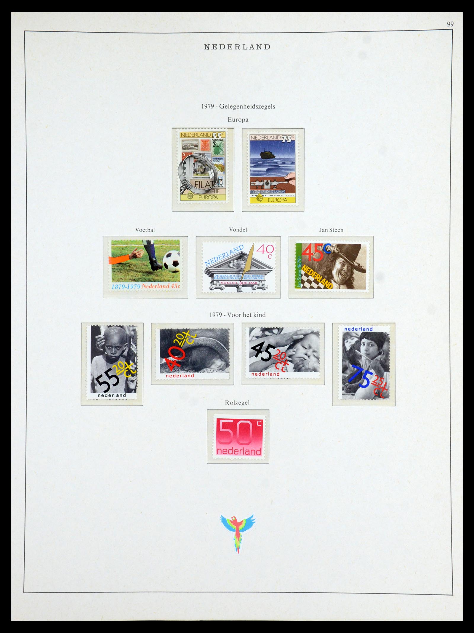 35894 085 - Postzegelverzameling 35894 Nederland 1947-1986.