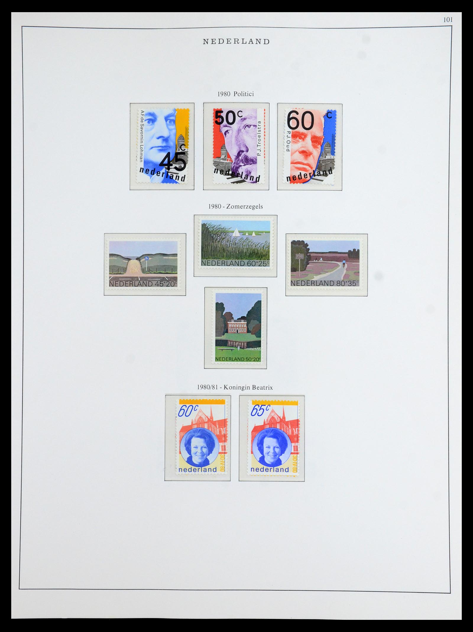 35894 086 - Postzegelverzameling 35894 Nederland 1947-1986.