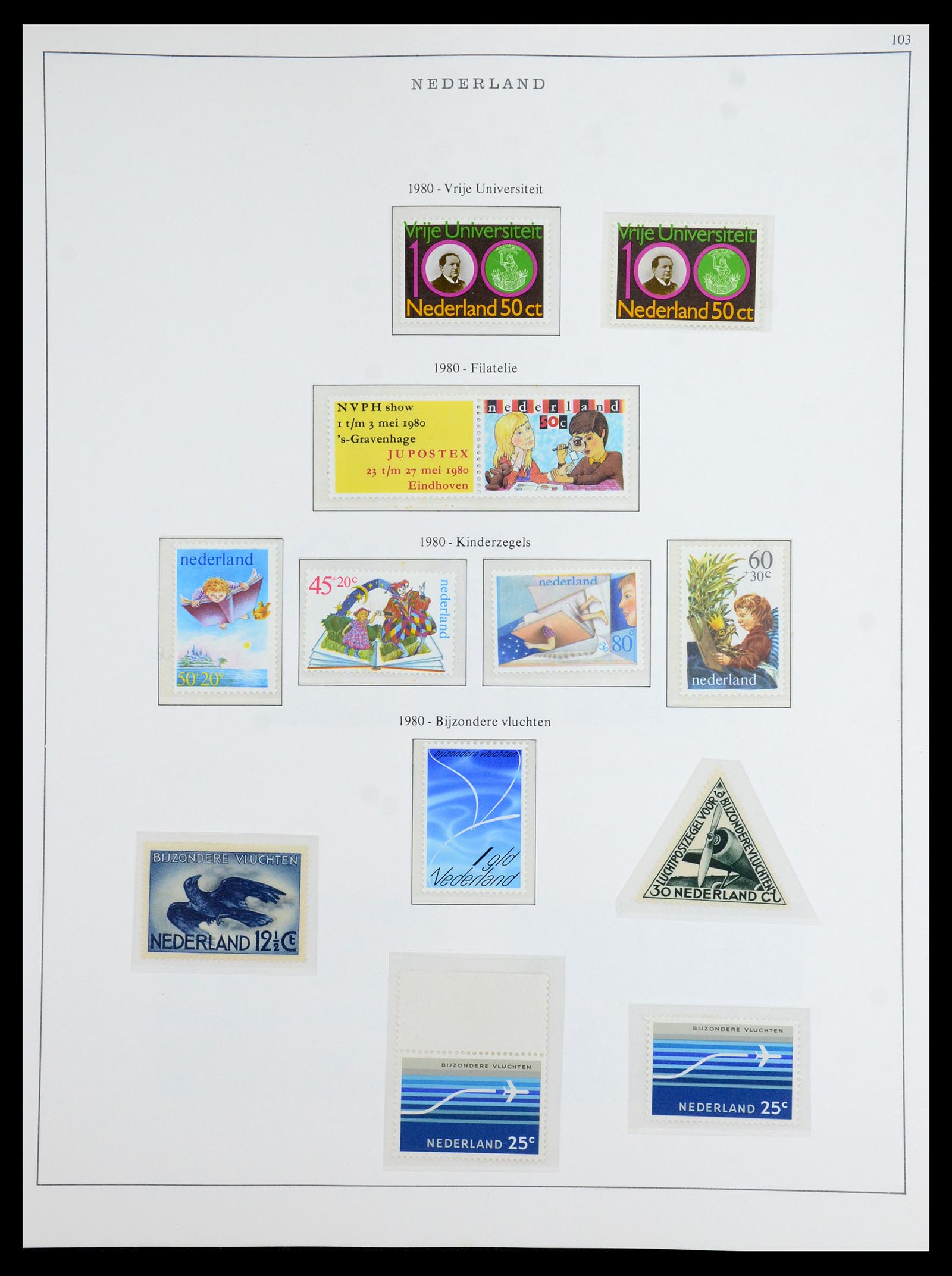 35894 088 - Postzegelverzameling 35894 Nederland 1947-1986.