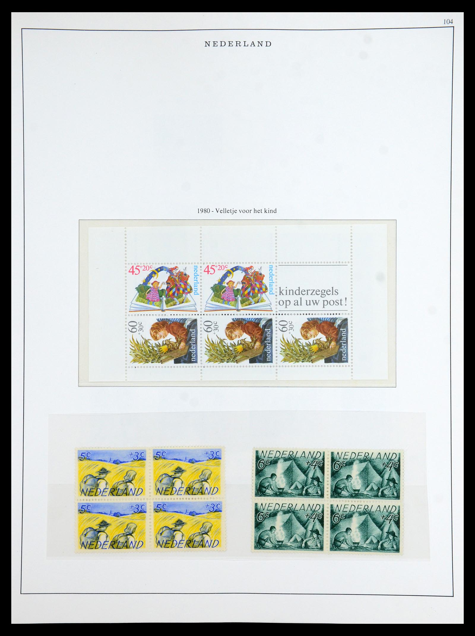 35894 089 - Postzegelverzameling 35894 Nederland 1947-1986.