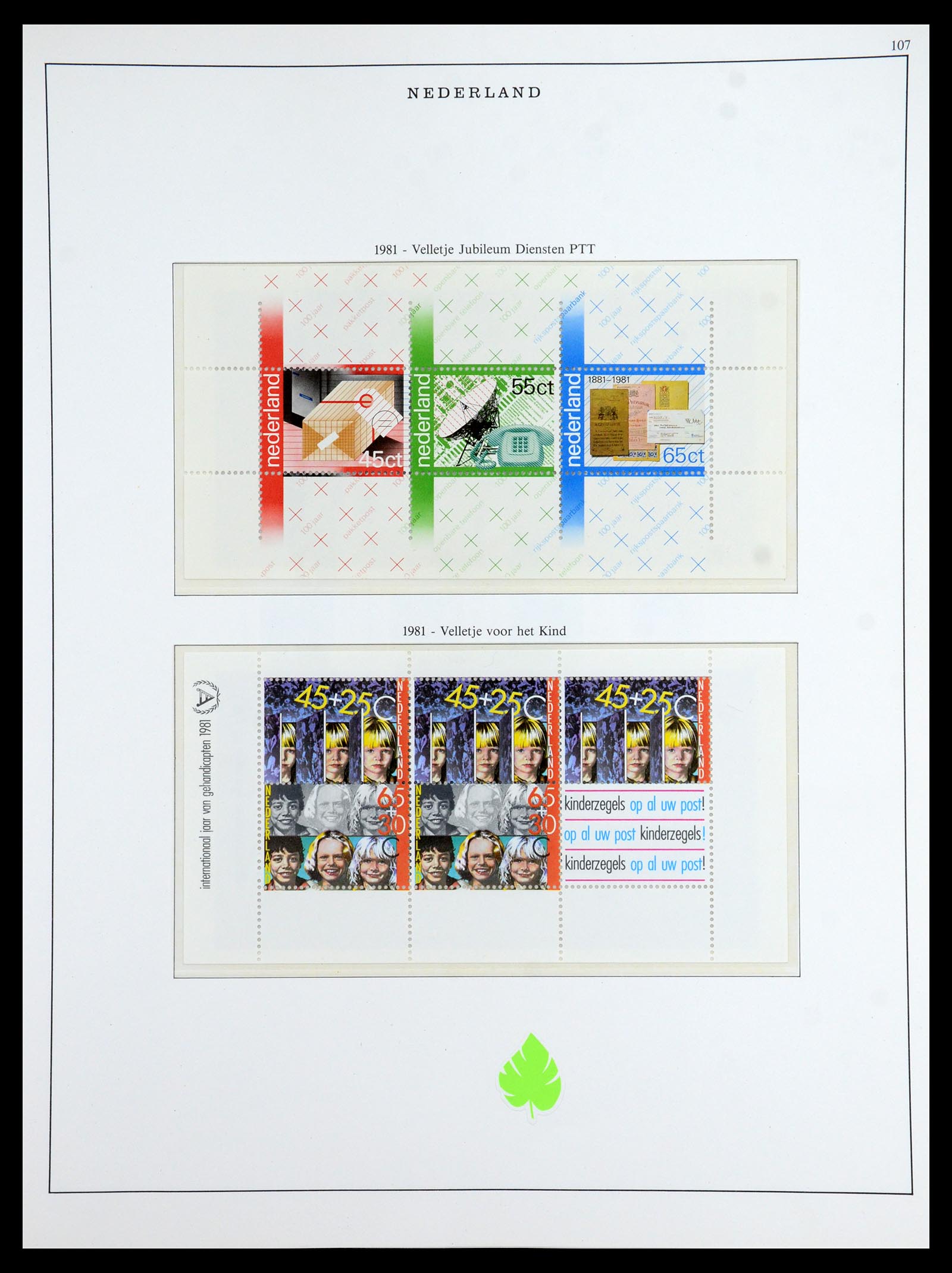 35894 092 - Postzegelverzameling 35894 Nederland 1947-1986.
