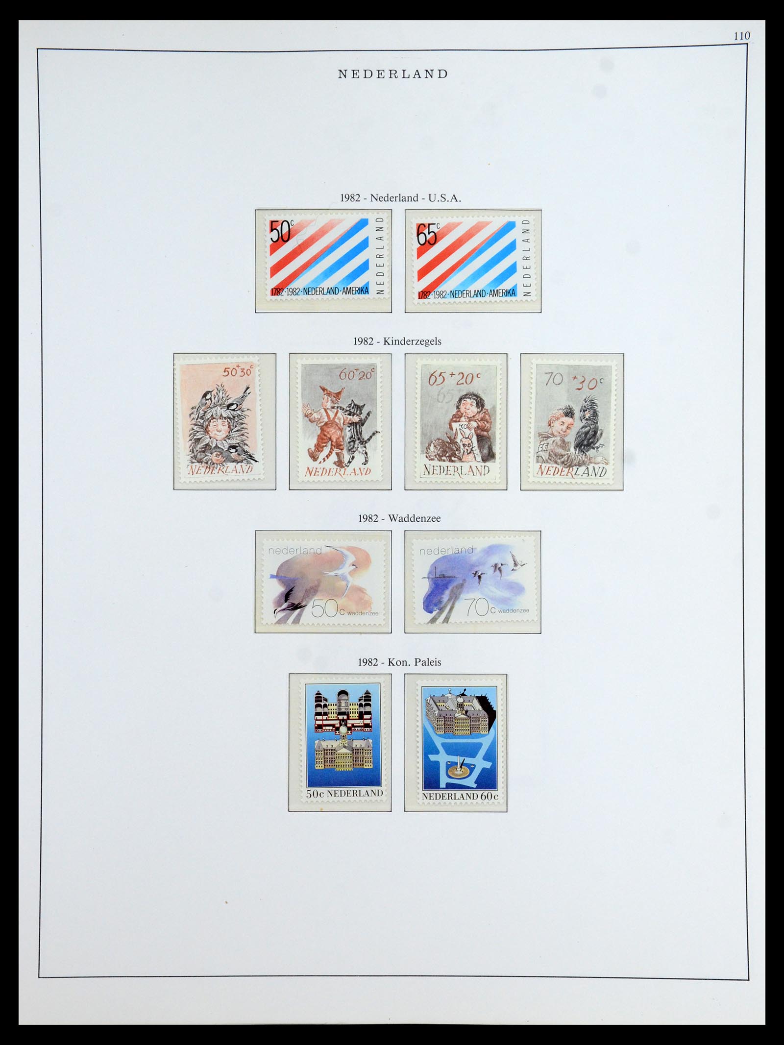 35894 095 - Postzegelverzameling 35894 Nederland 1947-1986.