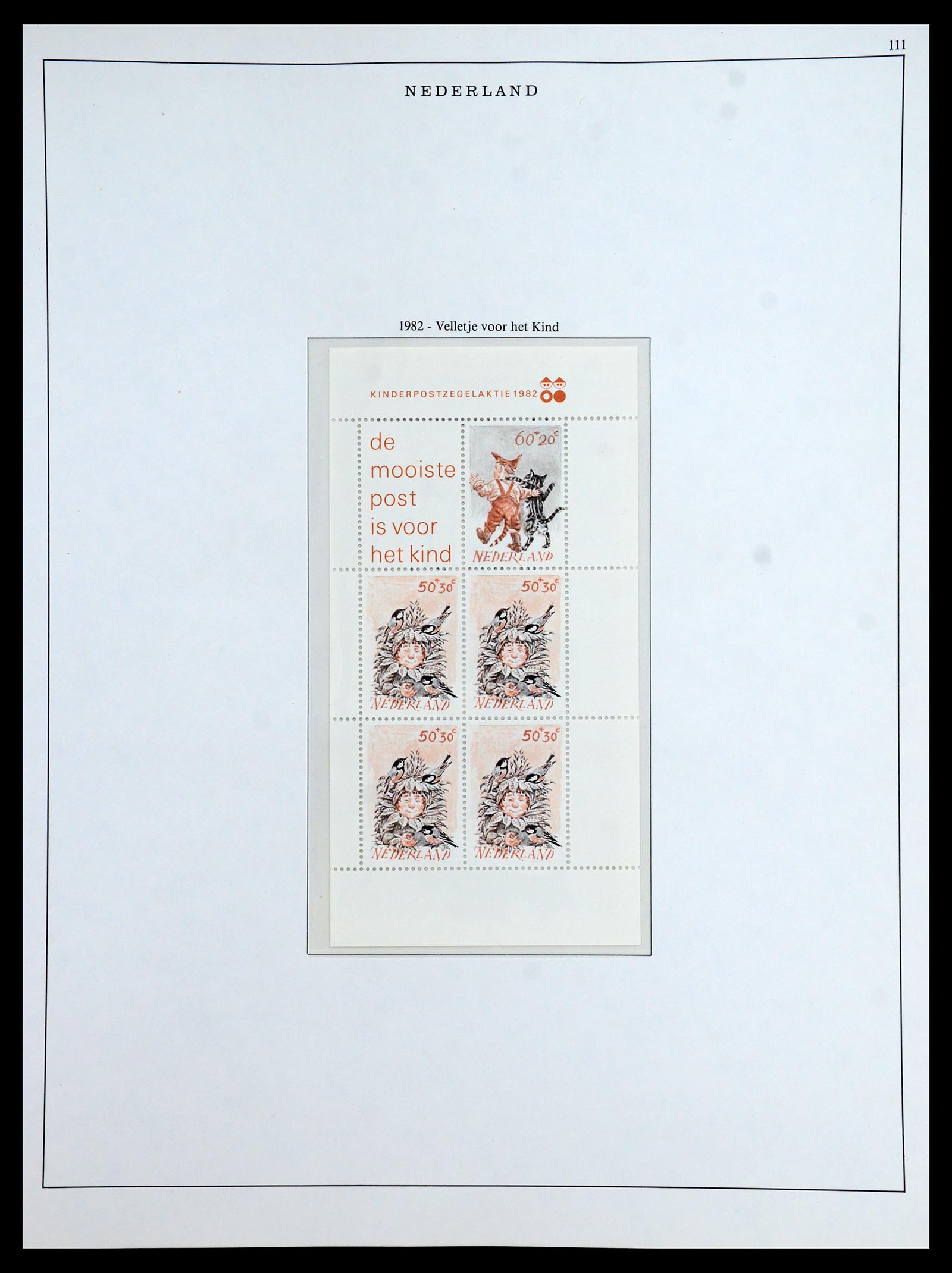 35894 096 - Postzegelverzameling 35894 Nederland 1947-1986.