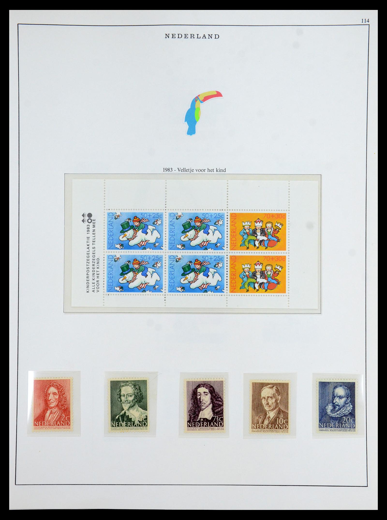 35894 099 - Postzegelverzameling 35894 Nederland 1947-1986.