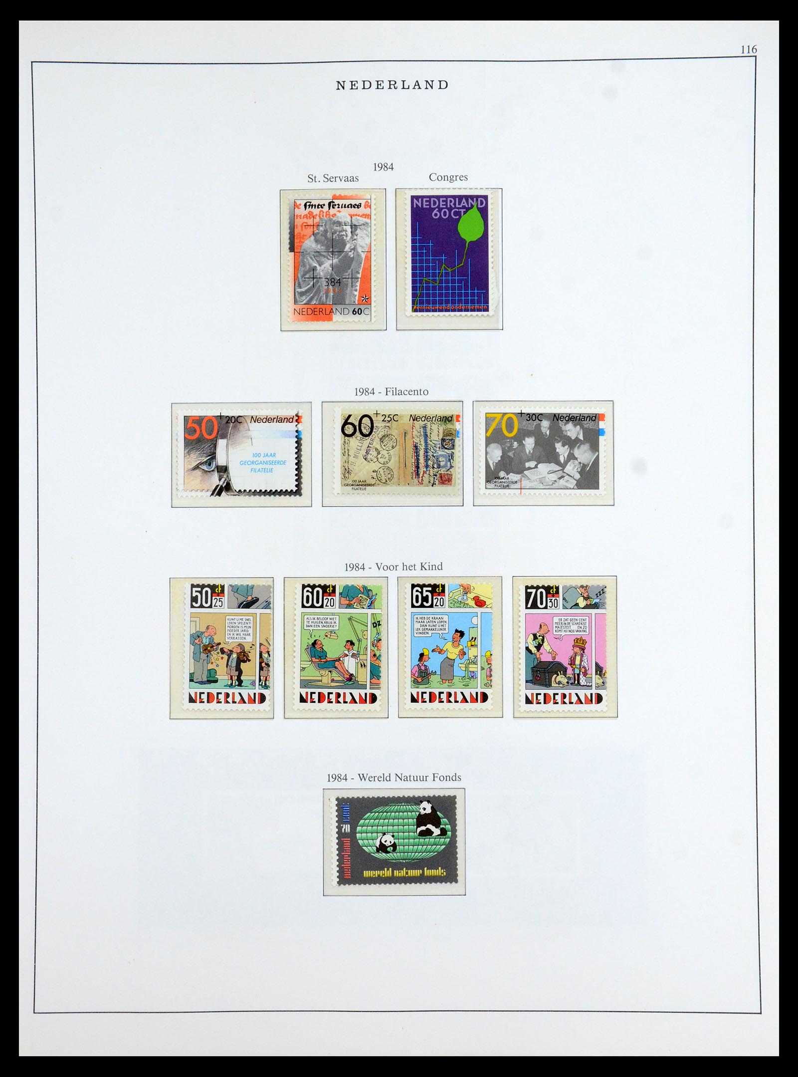 35894 101 - Postzegelverzameling 35894 Nederland 1947-1986.