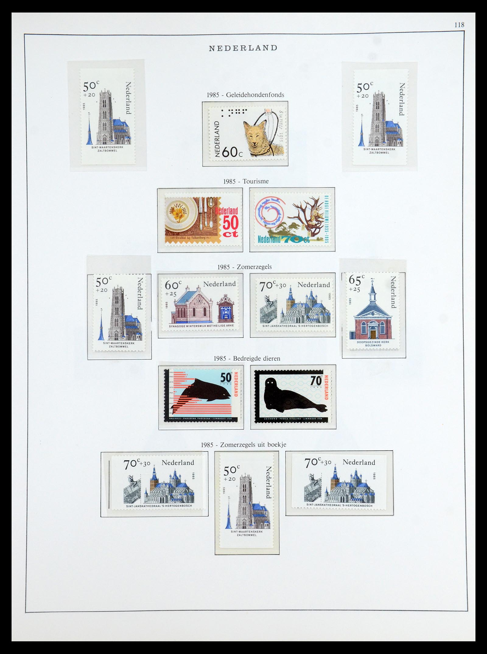 35894 103 - Postzegelverzameling 35894 Nederland 1947-1986.