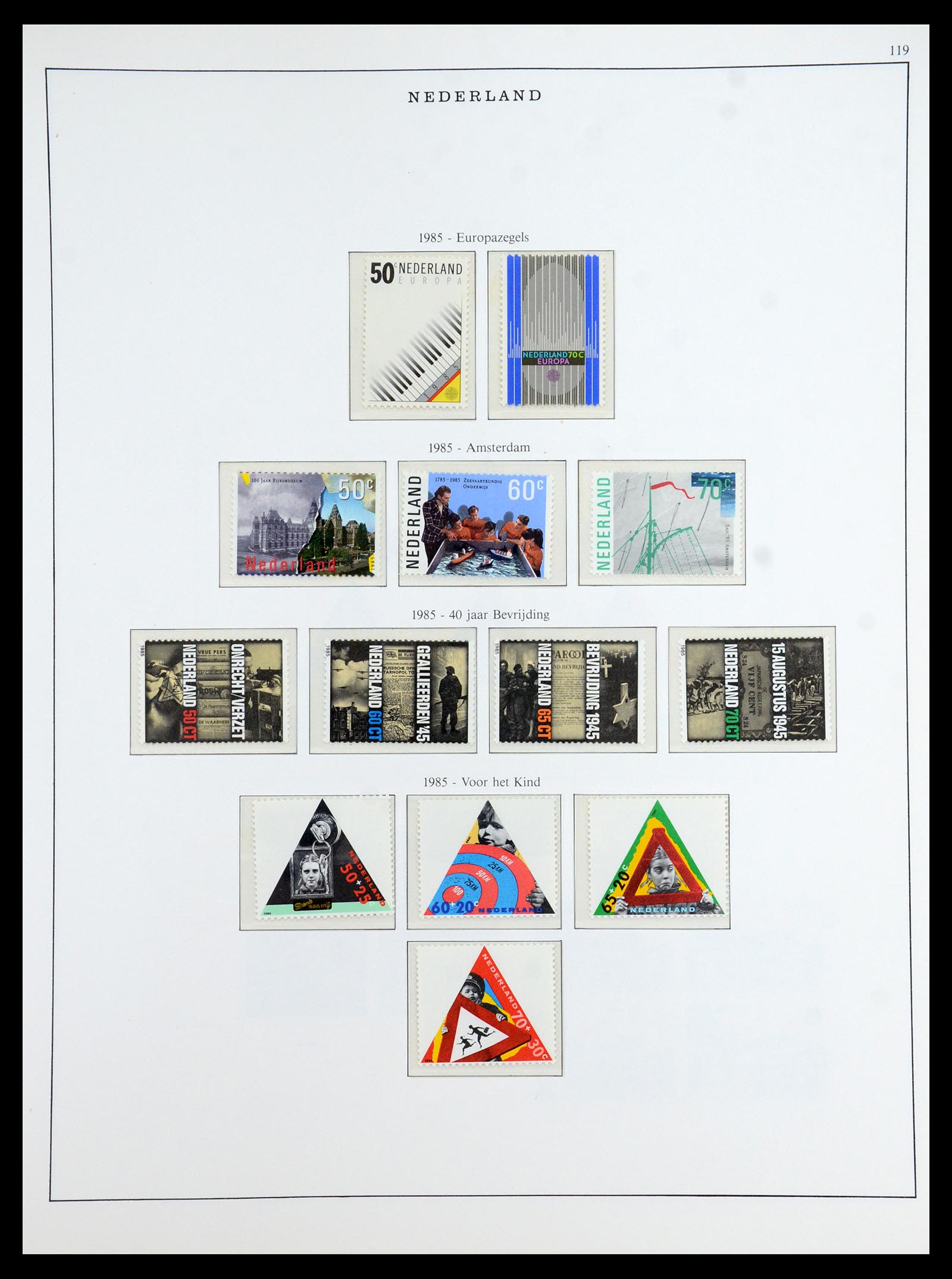35894 104 - Postzegelverzameling 35894 Nederland 1947-1986.