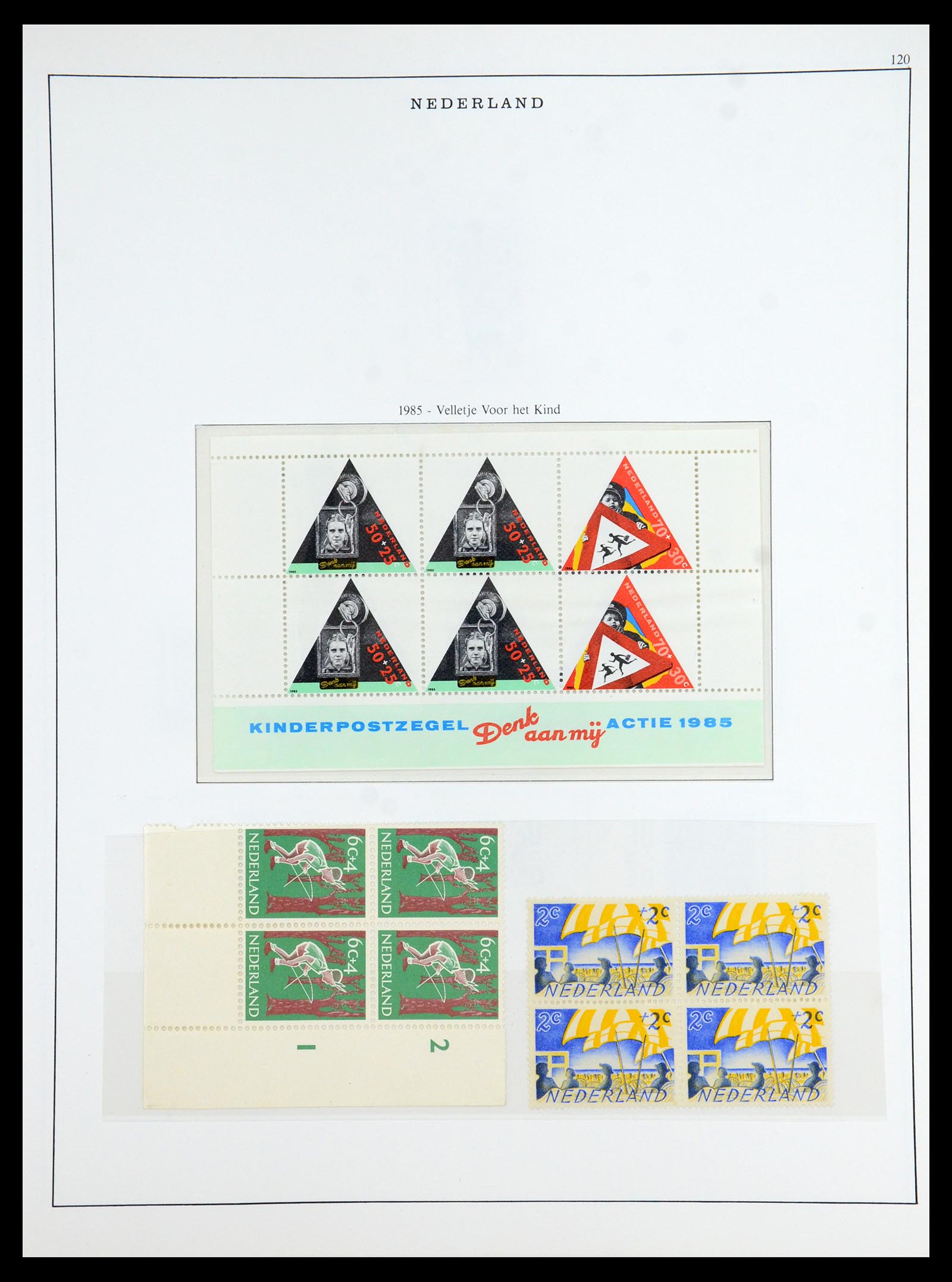 35894 105 - Postzegelverzameling 35894 Nederland 1947-1986.