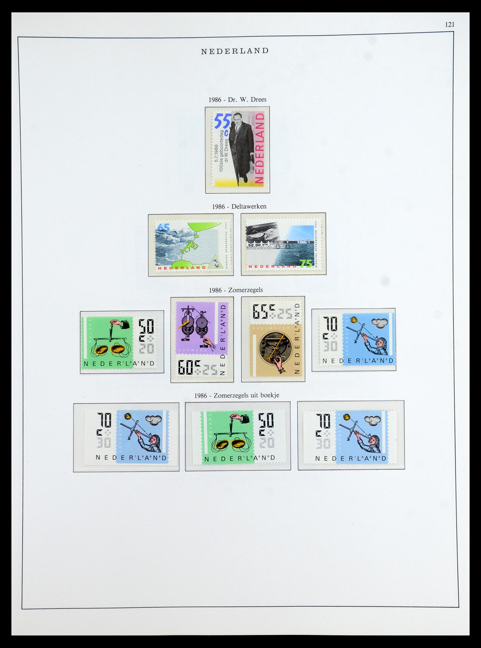 35894 106 - Postzegelverzameling 35894 Nederland 1947-1986.