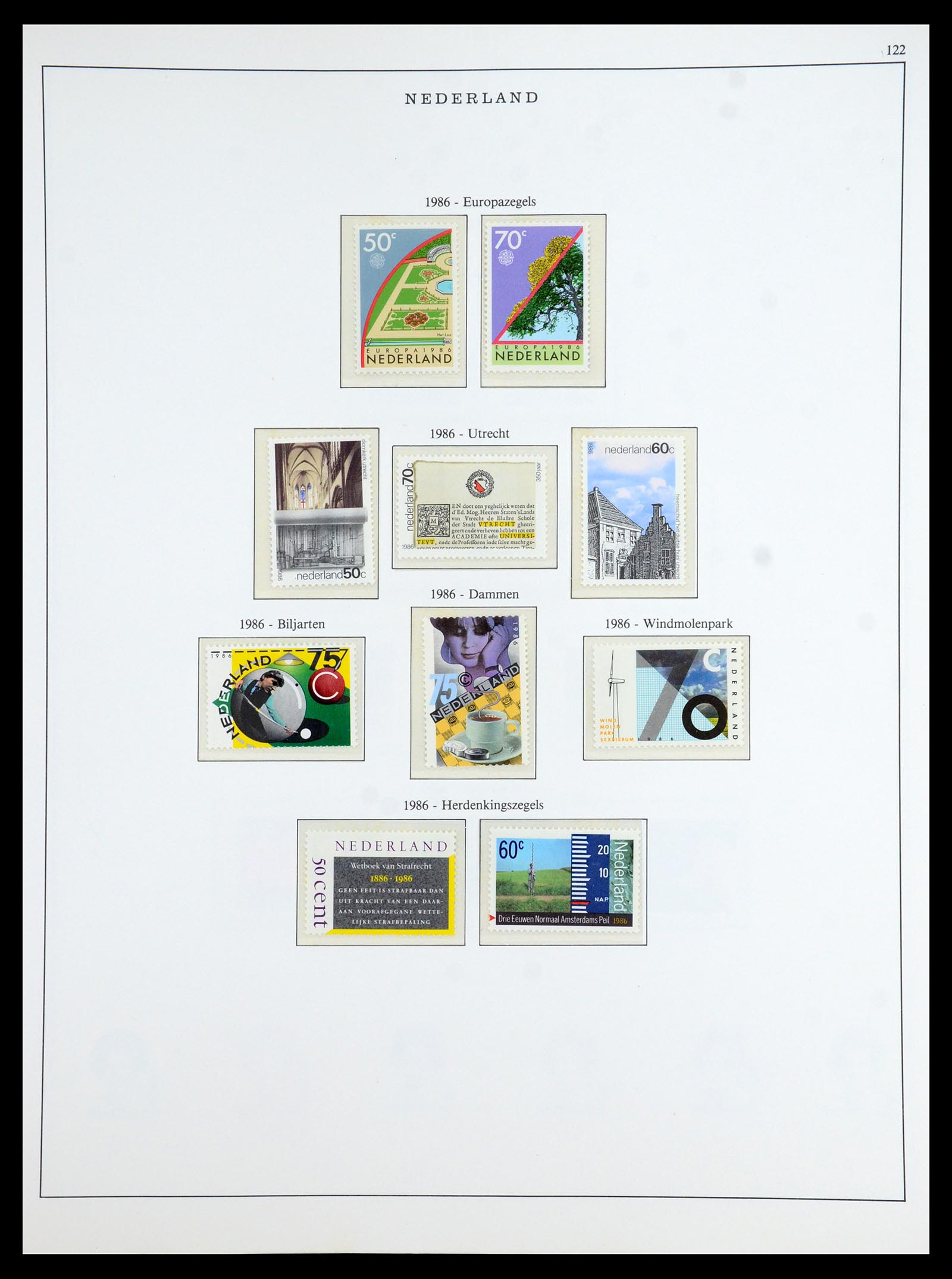 35894 107 - Postzegelverzameling 35894 Nederland 1947-1986.