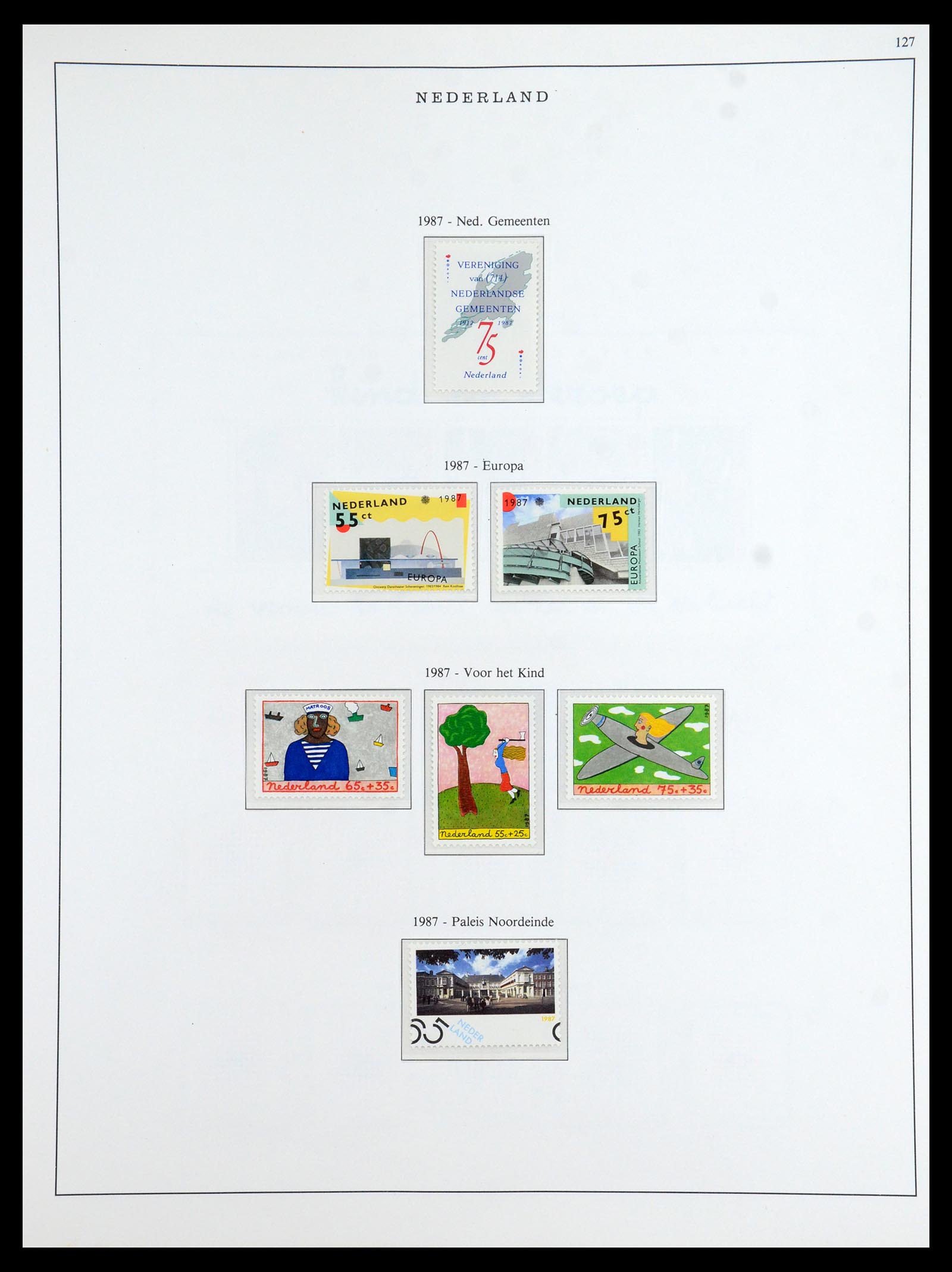 35894 112 - Postzegelverzameling 35894 Nederland 1947-1986.