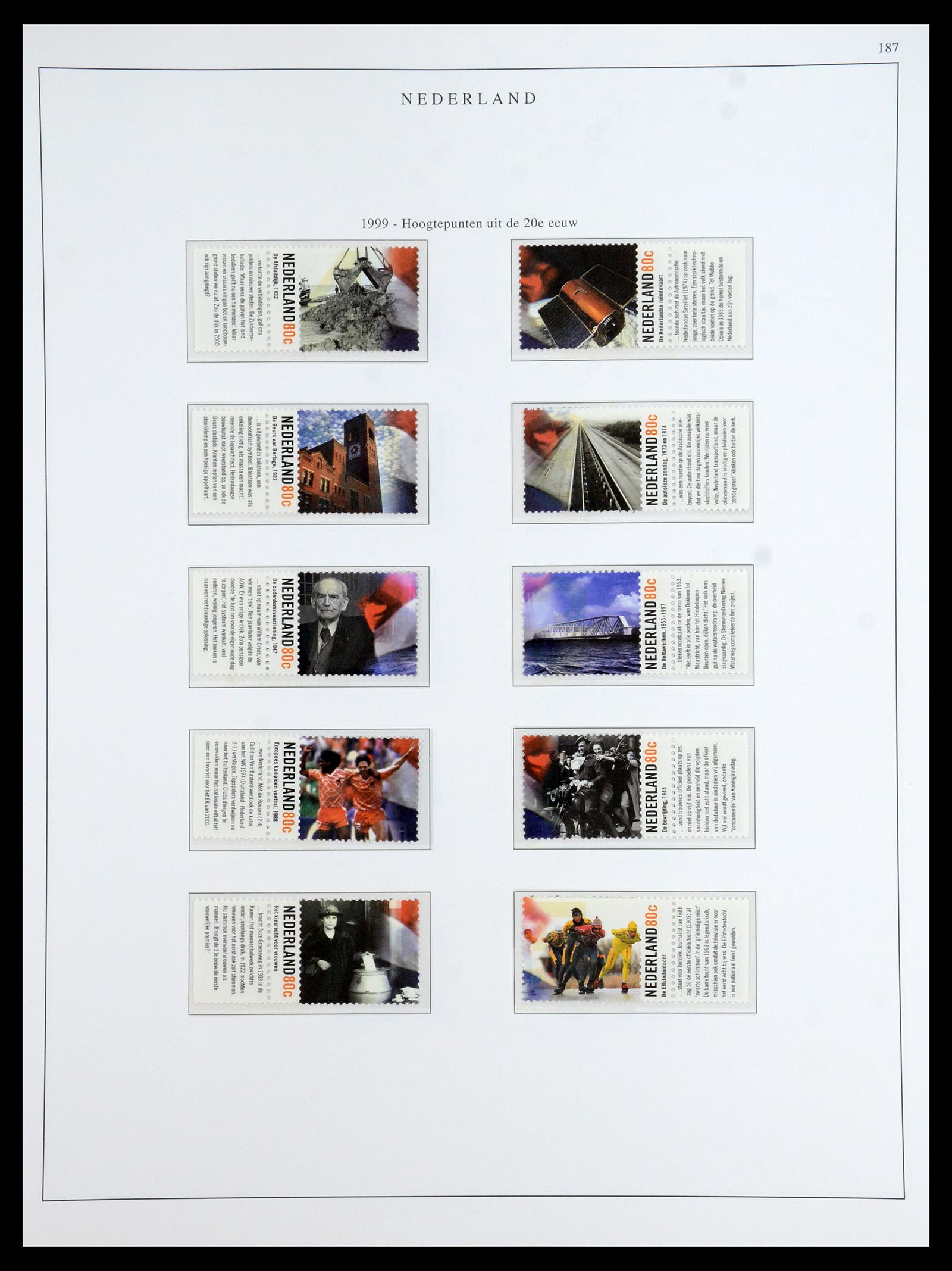35894 118 - Postzegelverzameling 35894 Nederland 1947-1986.