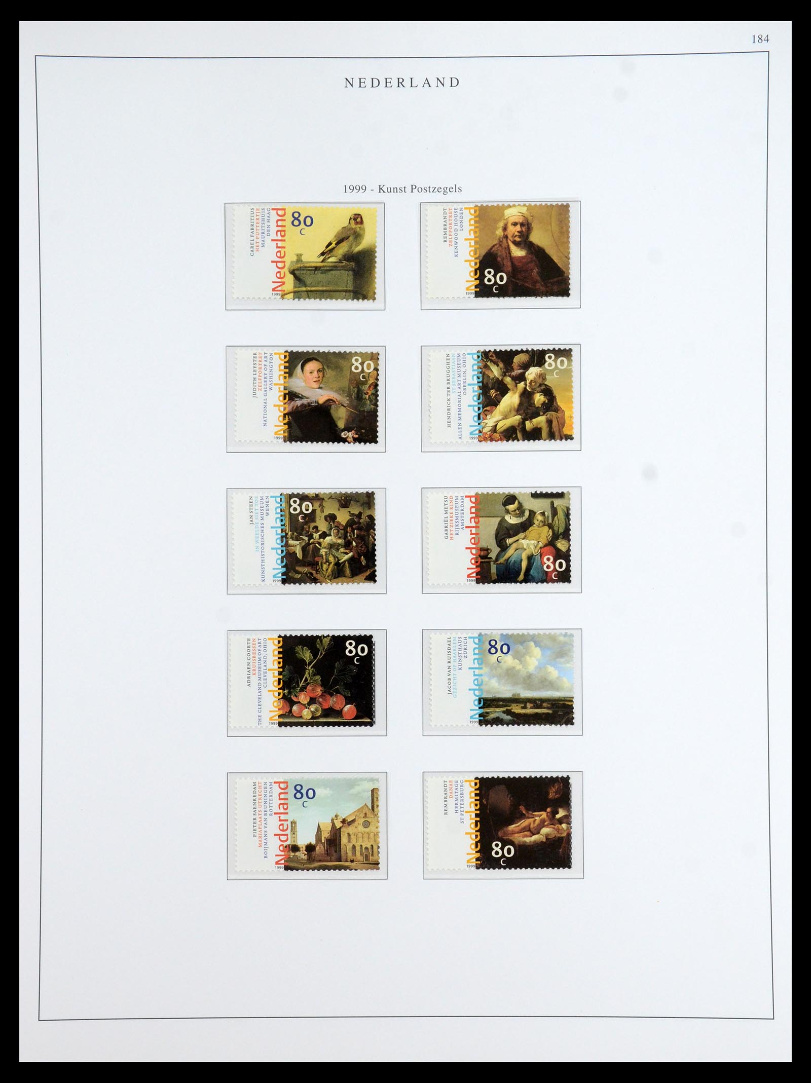 35894 119 - Postzegelverzameling 35894 Nederland 1947-1986.