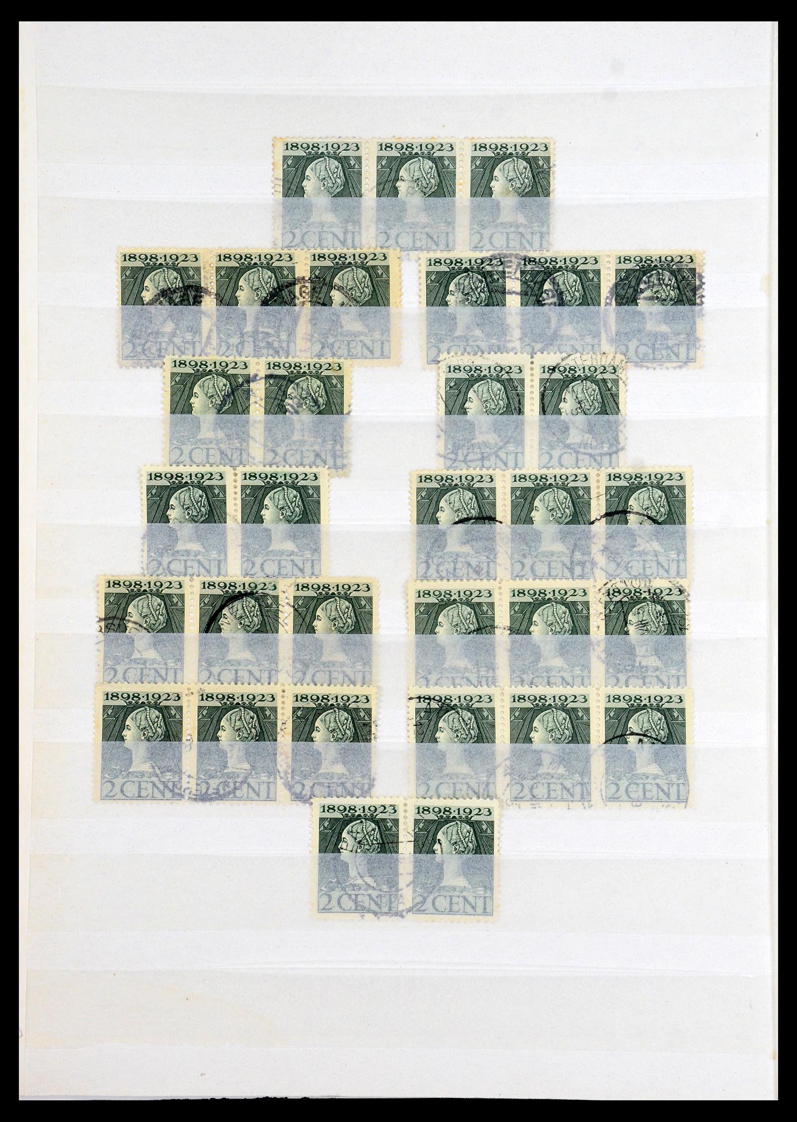 35895 002 - Postzegelverzameling 35895 Nederland emissie 1923.