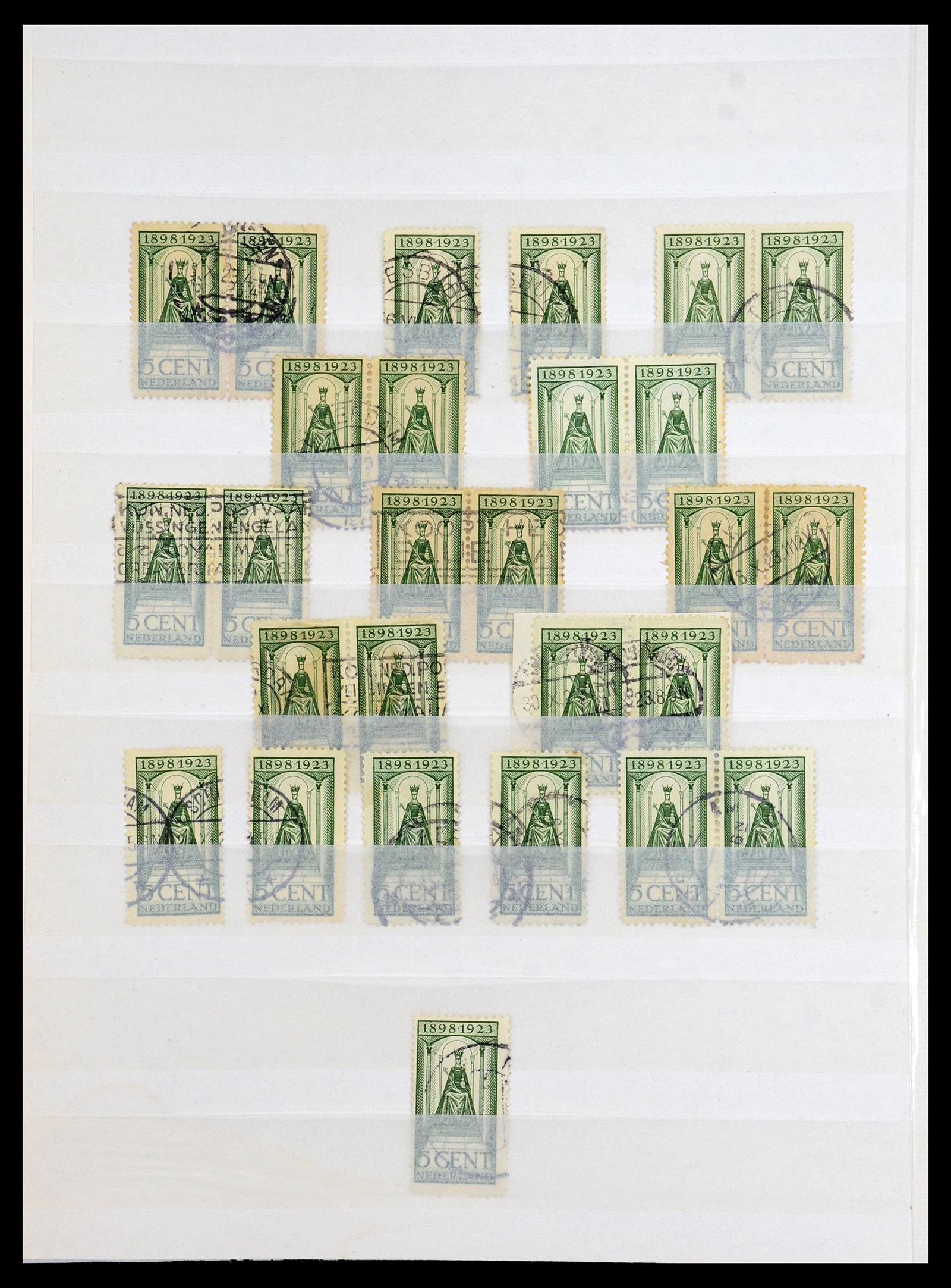 35895 004 - Postzegelverzameling 35895 Nederland emissie 1923.