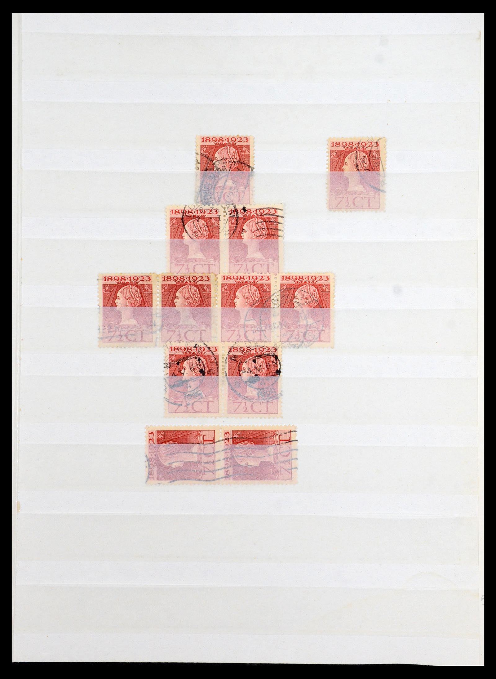 35895 005 - Postzegelverzameling 35895 Nederland emissie 1923.
