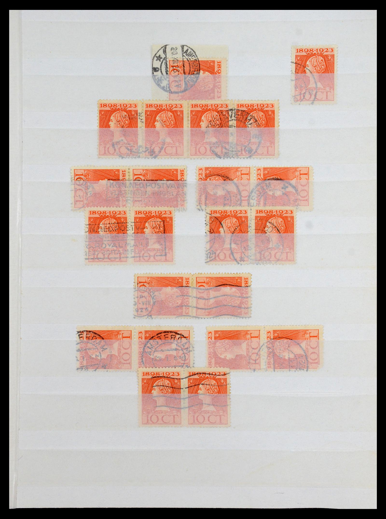 35895 007 - Postzegelverzameling 35895 Nederland emissie 1923.