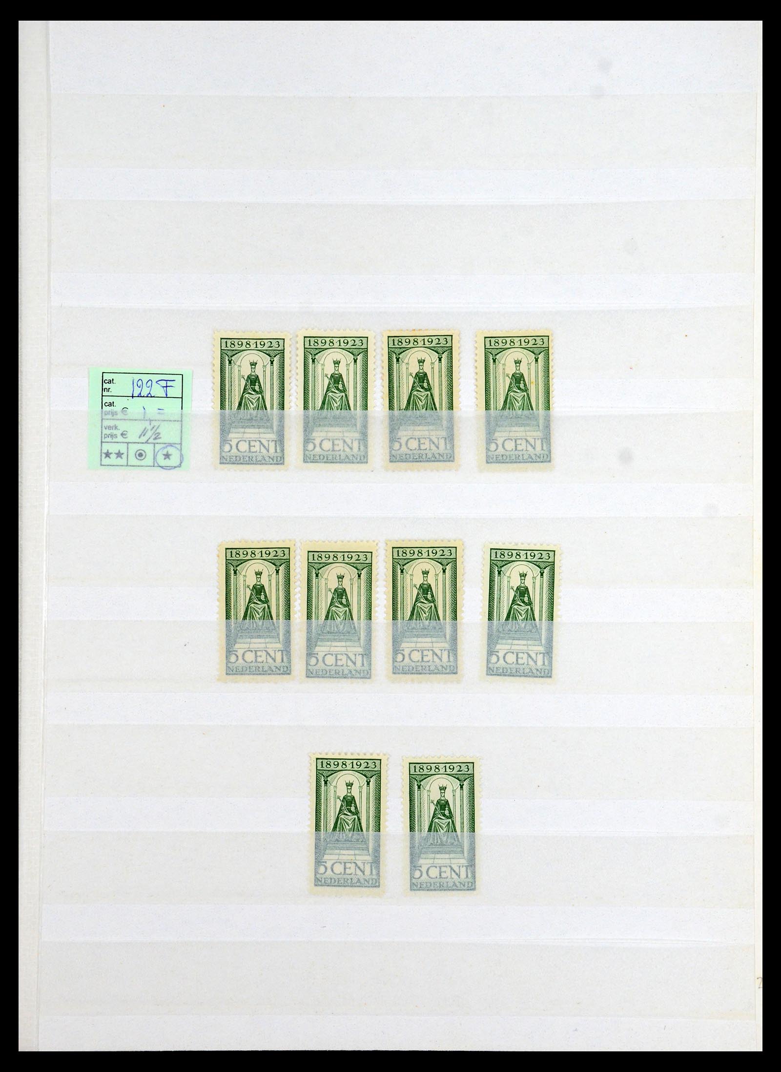35895 021 - Postzegelverzameling 35895 Nederland emissie 1923.