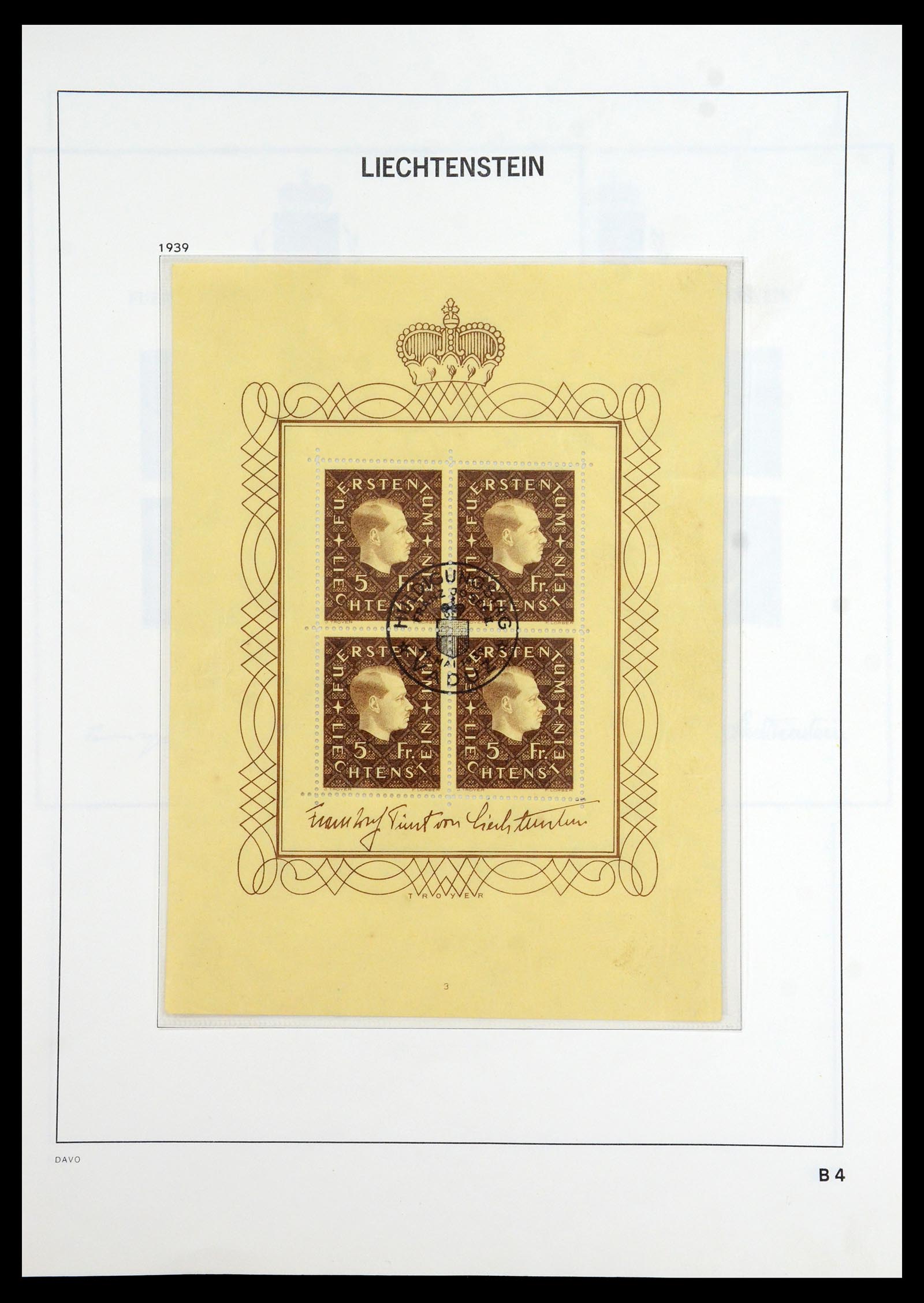 35896 087 - Stamp Collection 35896 Liechtenstein 1912-1990.