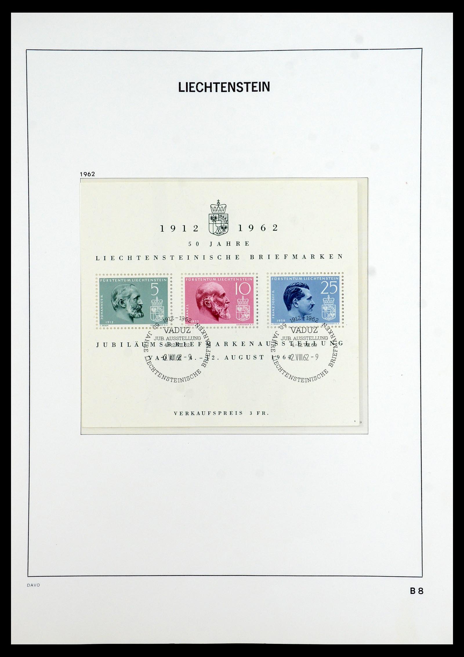 35896 091 - Stamp Collection 35896 Liechtenstein 1912-1990.