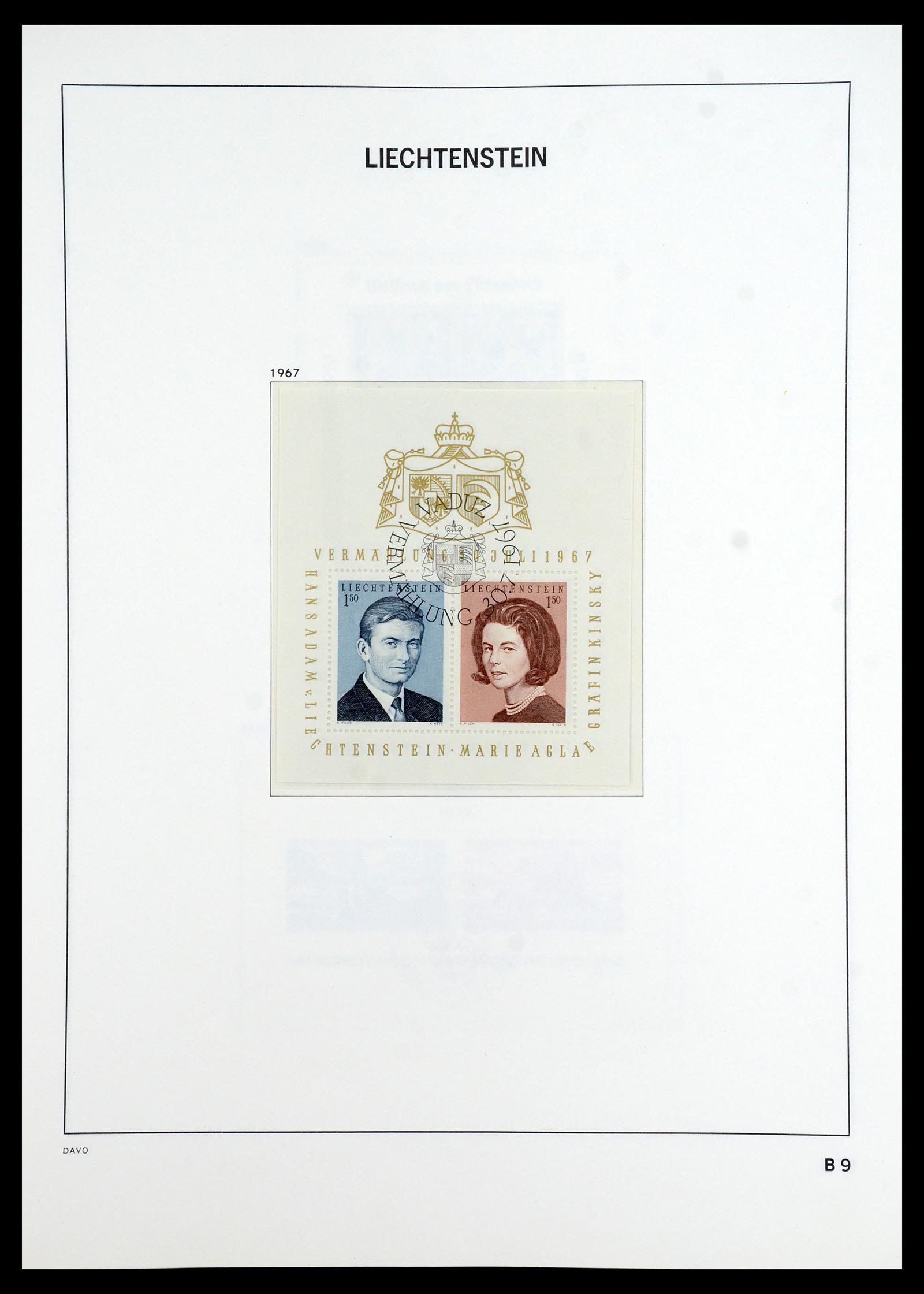 35896 092 - Stamp Collection 35896 Liechtenstein 1912-1990.